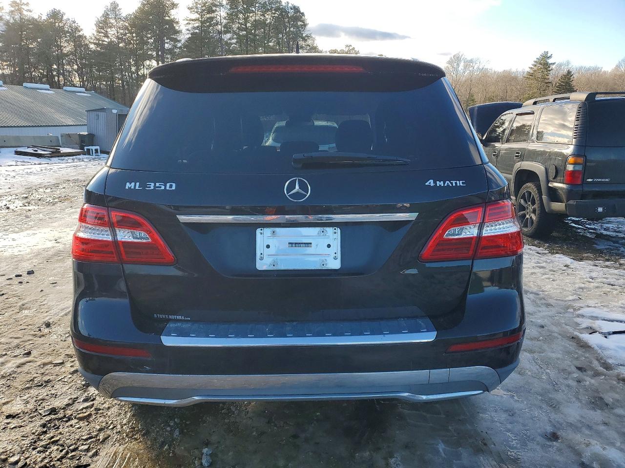 2014 Mercedes-benz Ml 350 4matic Black vin: 4JGDA5HB6EA275533