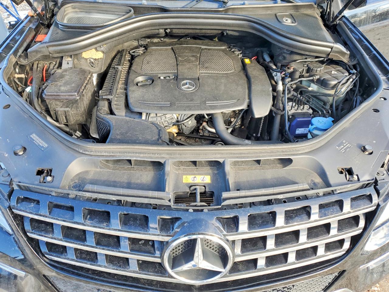 2014 Mercedes-benz Ml 350 4matic Black vin: 4JGDA5HB6EA275533