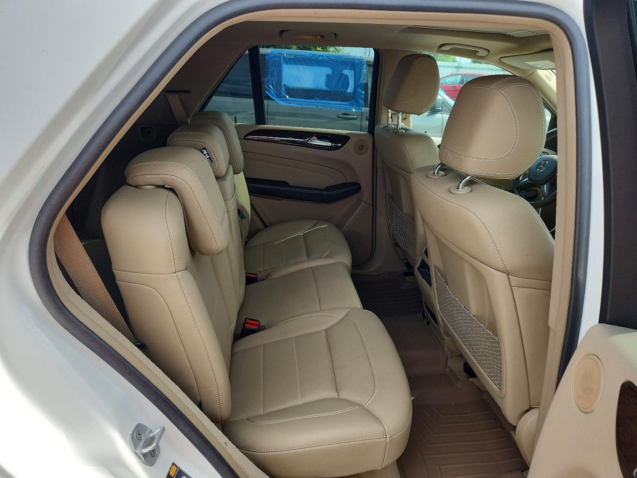 2014 Mercedes-benz Ml 350 4matic White vin: 4JGDA5HB6EA286709