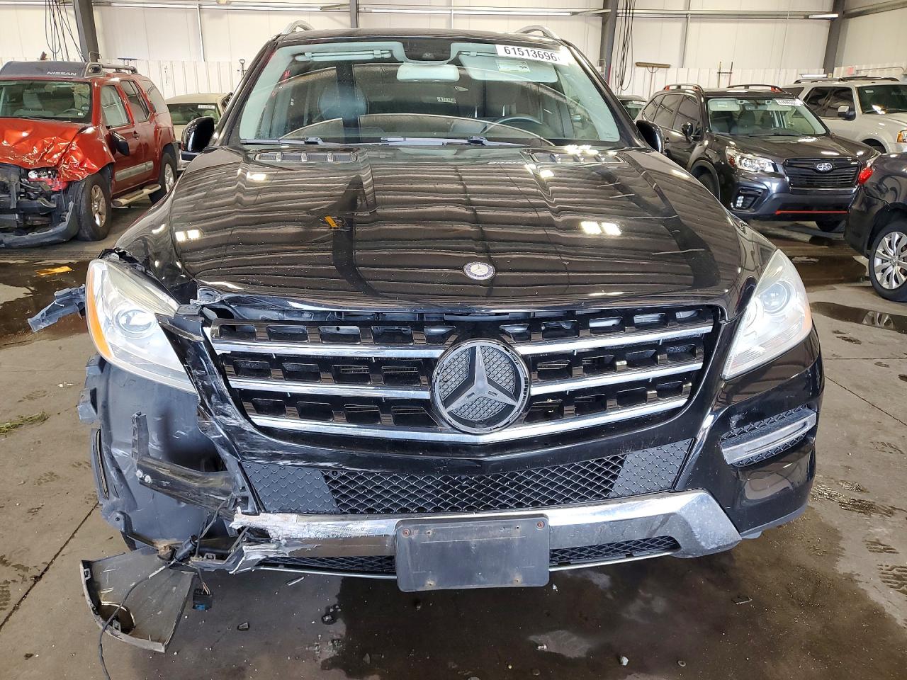 2014 Mercedes-benz Ml 350 4matic Black vin: 4JGDA5HB6EA330739