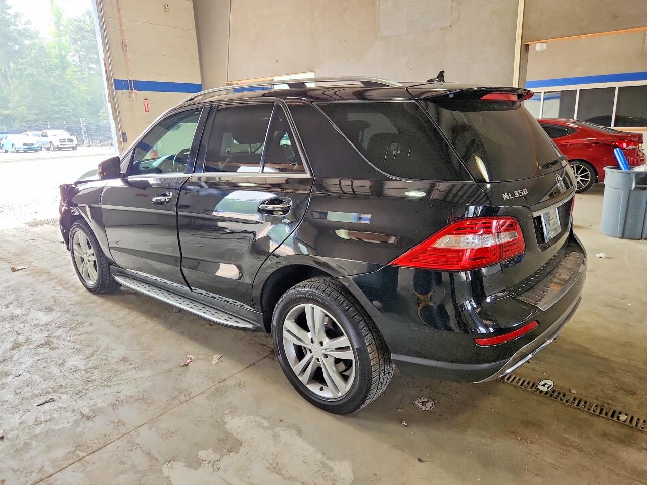 2014 Mercedes-benz Ml 350 4matic Black vin: 4JGDA5HB6EA389774