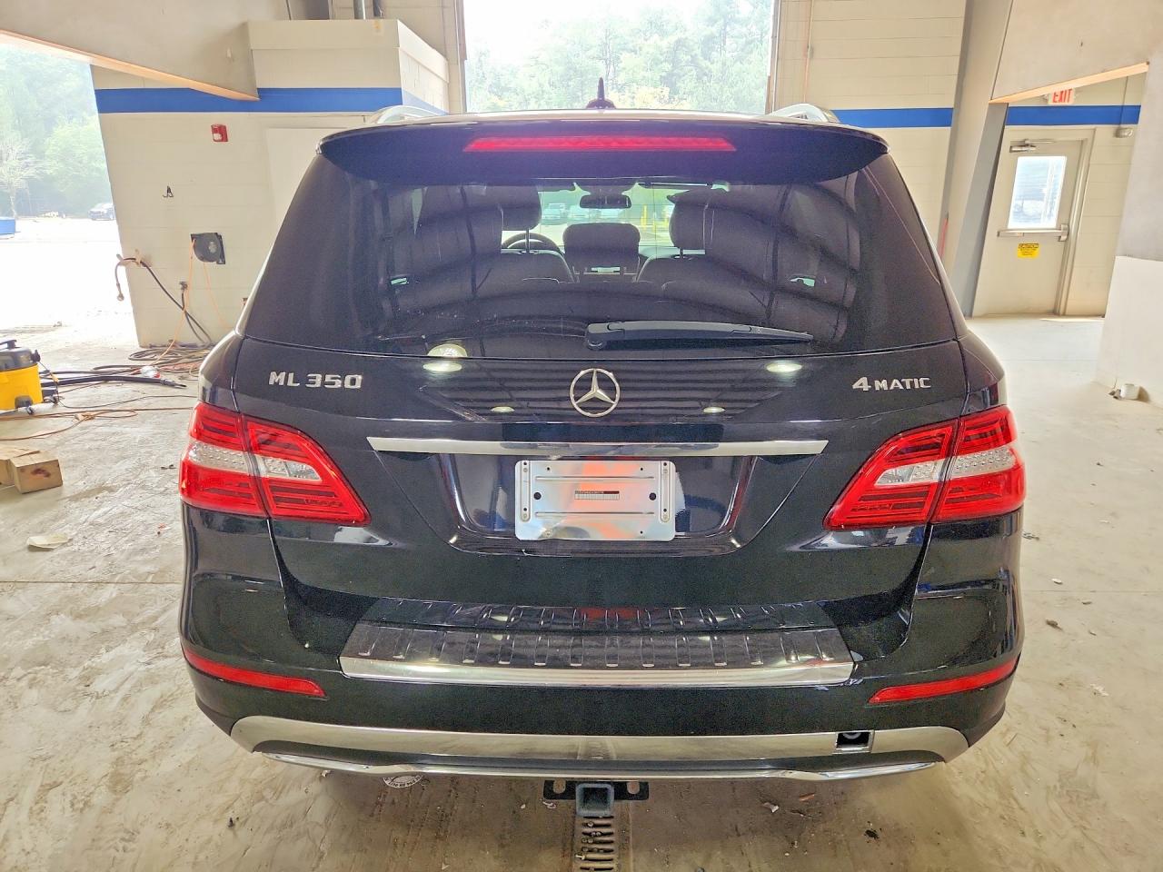 2014 Mercedes-benz Ml 350 4matic Black vin: 4JGDA5HB6EA389774