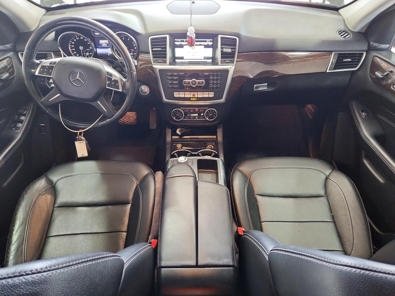 2014 Mercedes-benz Ml 350 4matic Black vin: 4JGDA5HB6EA389774