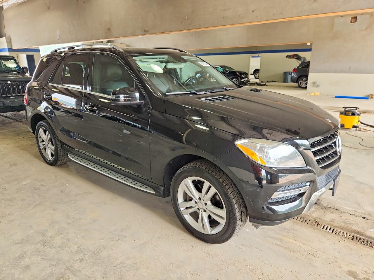 2014 Mercedes-benz Ml 350 4matic Black vin: 4JGDA5HB6EA389774