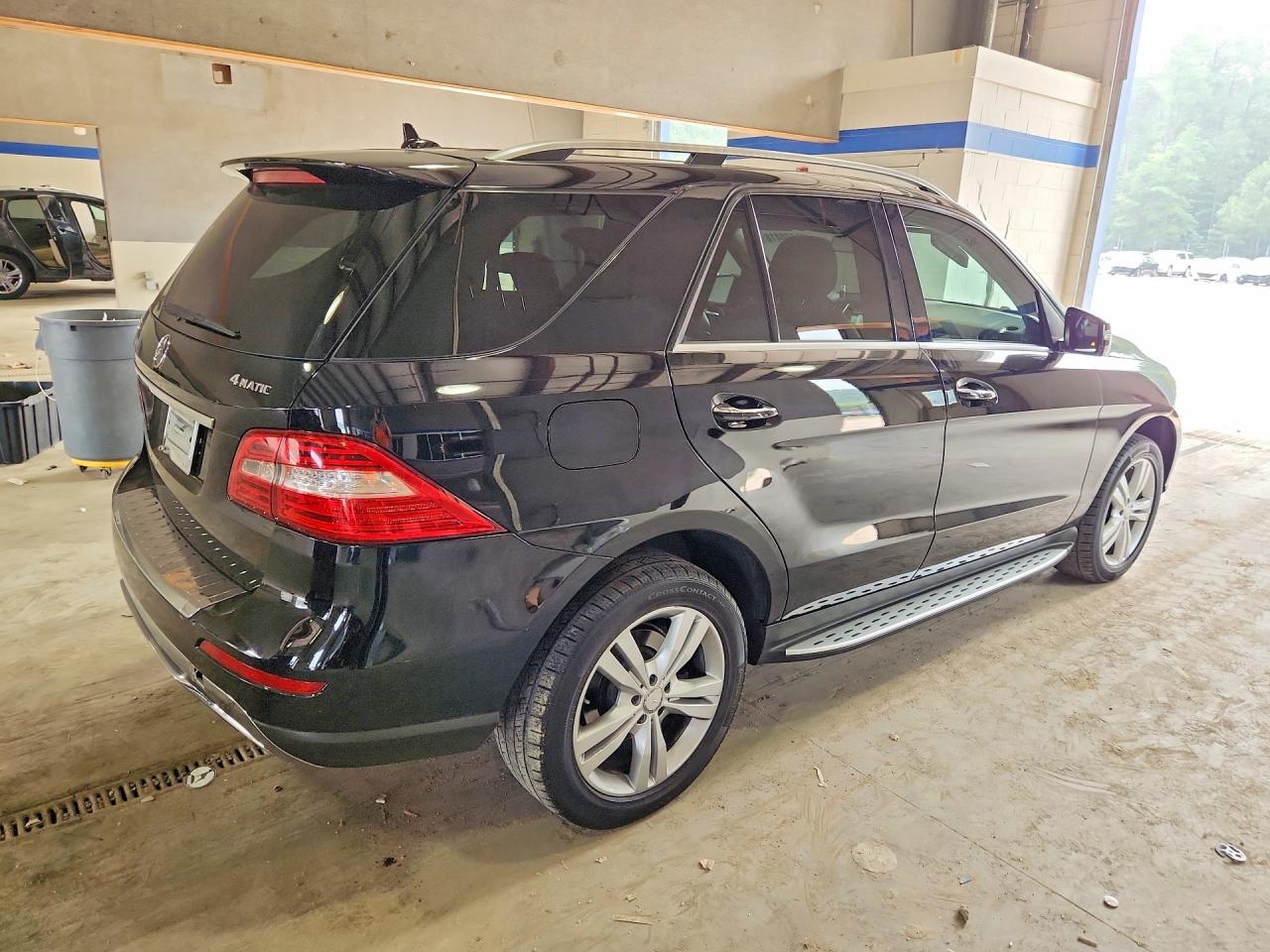 2014 Mercedes-benz Ml 350 4matic Black vin: 4JGDA5HB6EA389774
