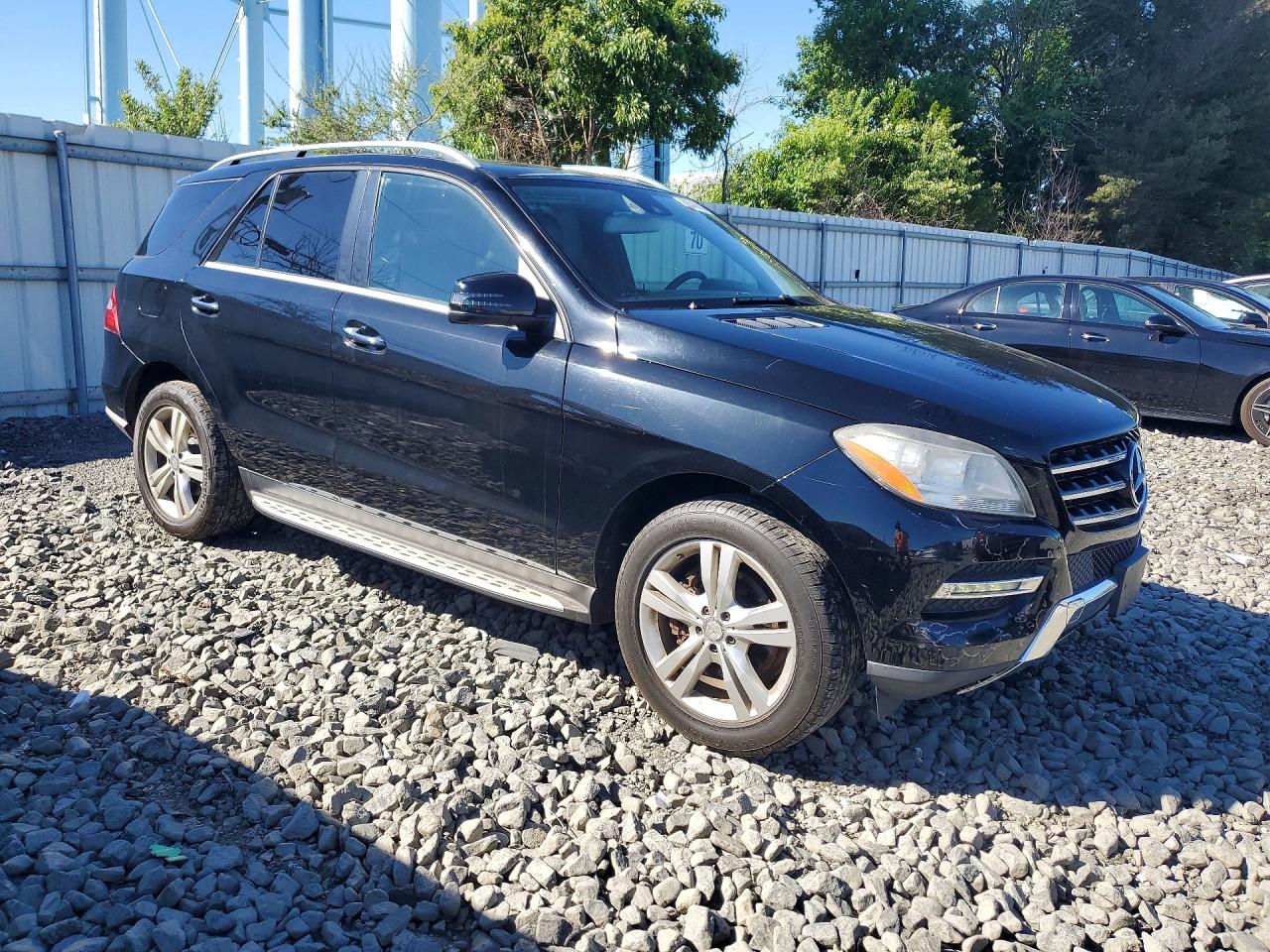 2014 Mercedes-benz Ml 350 4matic Черный vin: 4JGDA5HB6EA430372