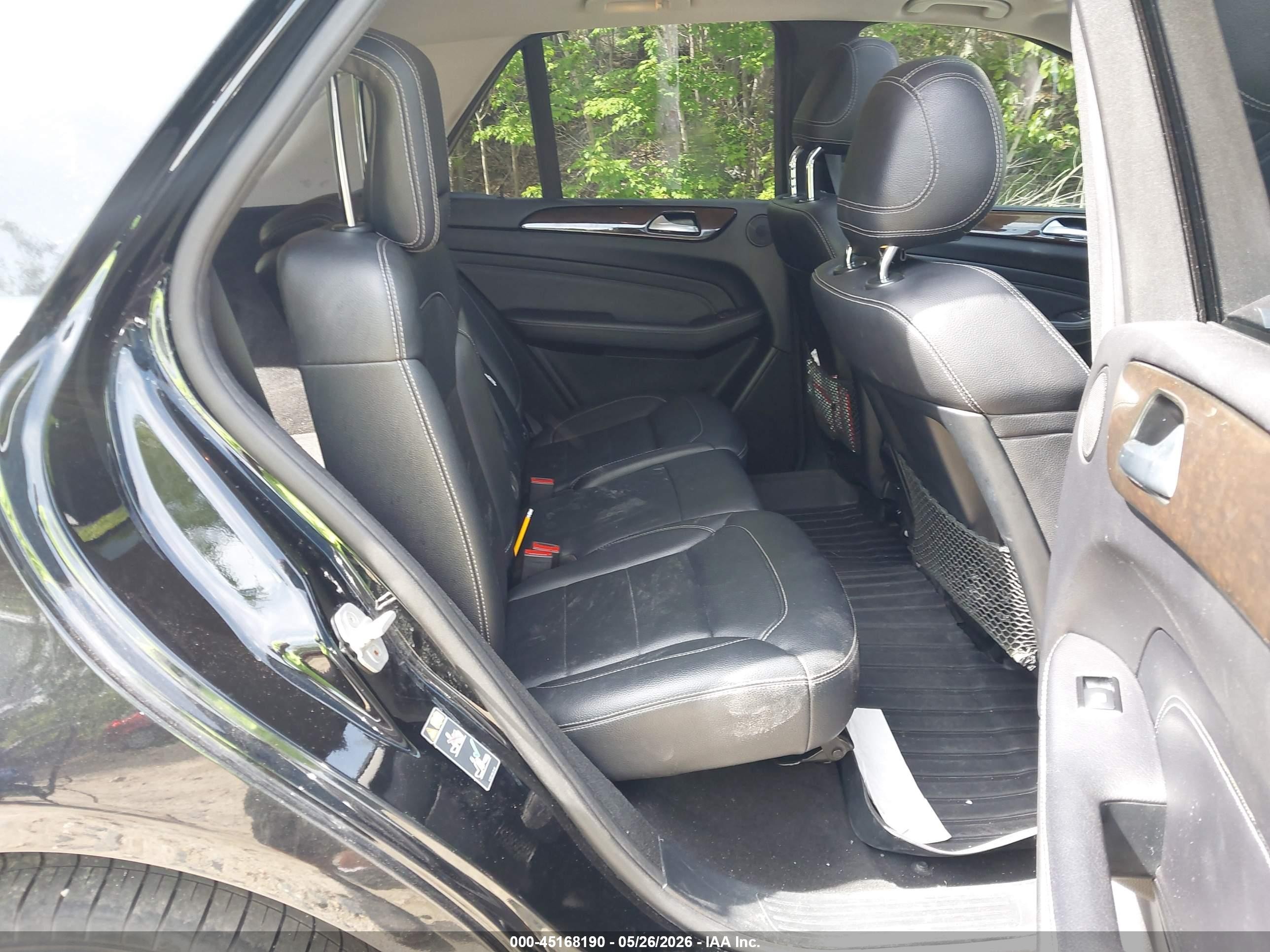 2015 Mercedes-benz Ml 350 4matic Черный vin: 4JGDA5HB6FA440658