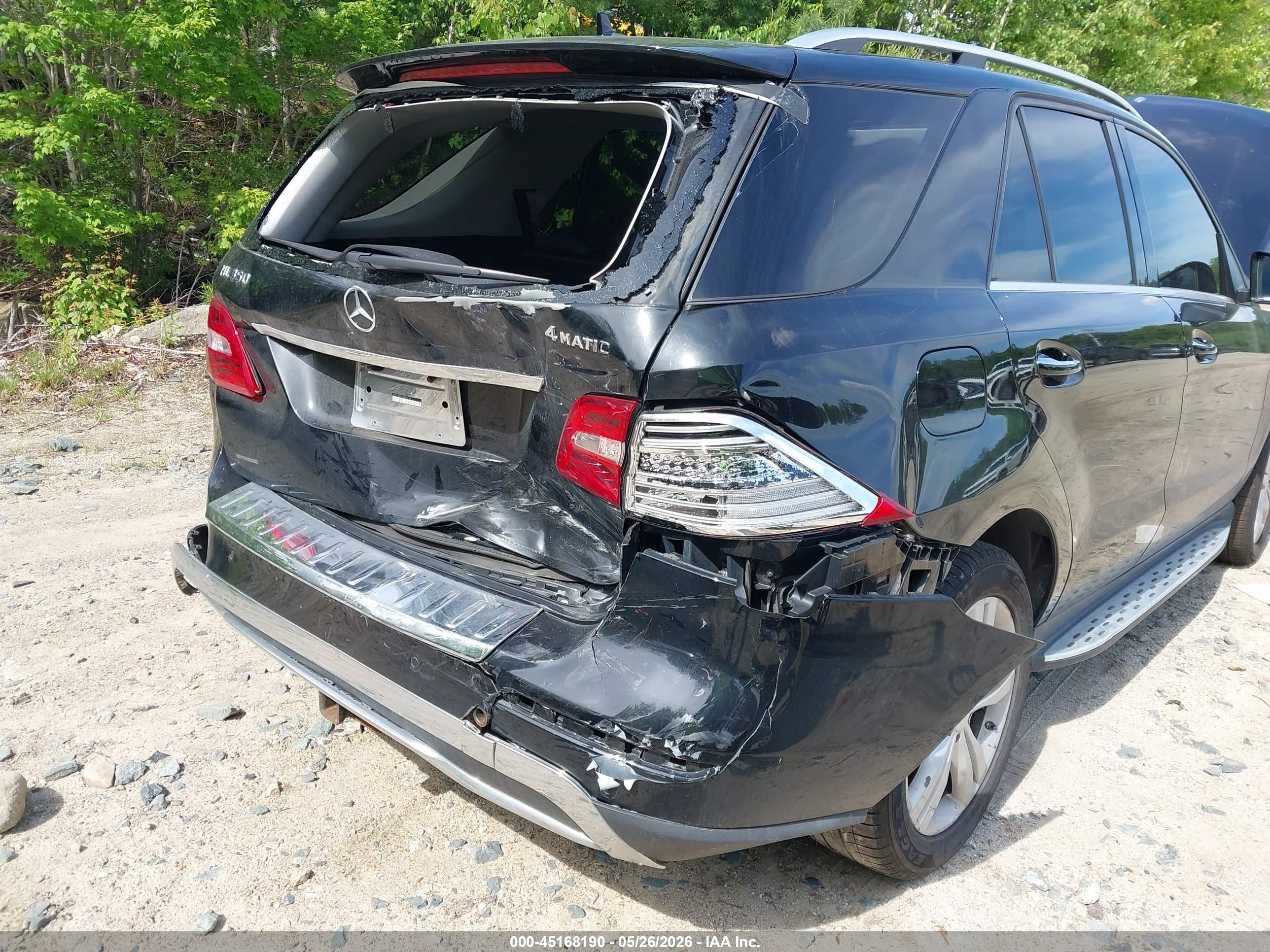 2015 Mercedes-benz Ml 350 4matic Черный vin: 4JGDA5HB6FA440658