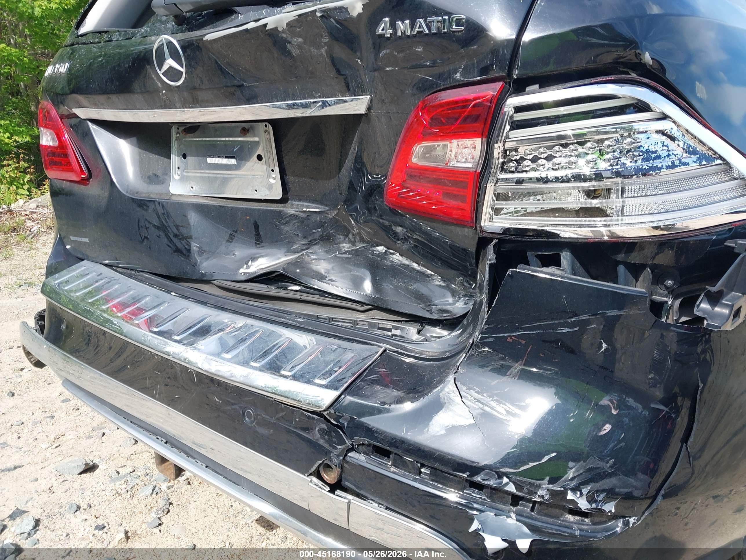 2015 Mercedes-benz Ml 350 4matic Черный vin: 4JGDA5HB6FA440658
