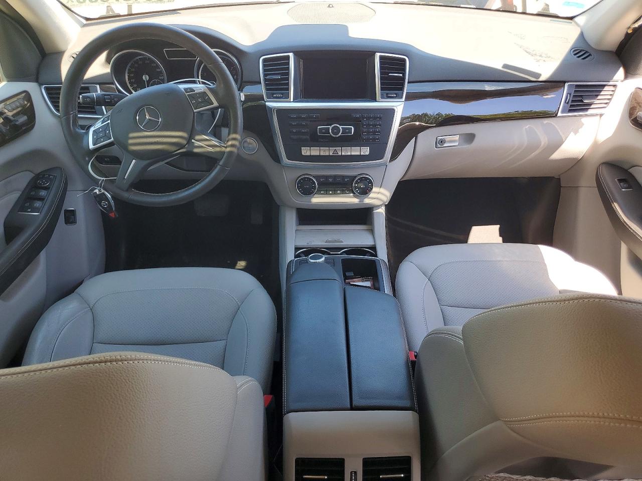 2015 Mercedes-benz Ml 350 4matic Серый vin: 4JGDA5HB6FA516296