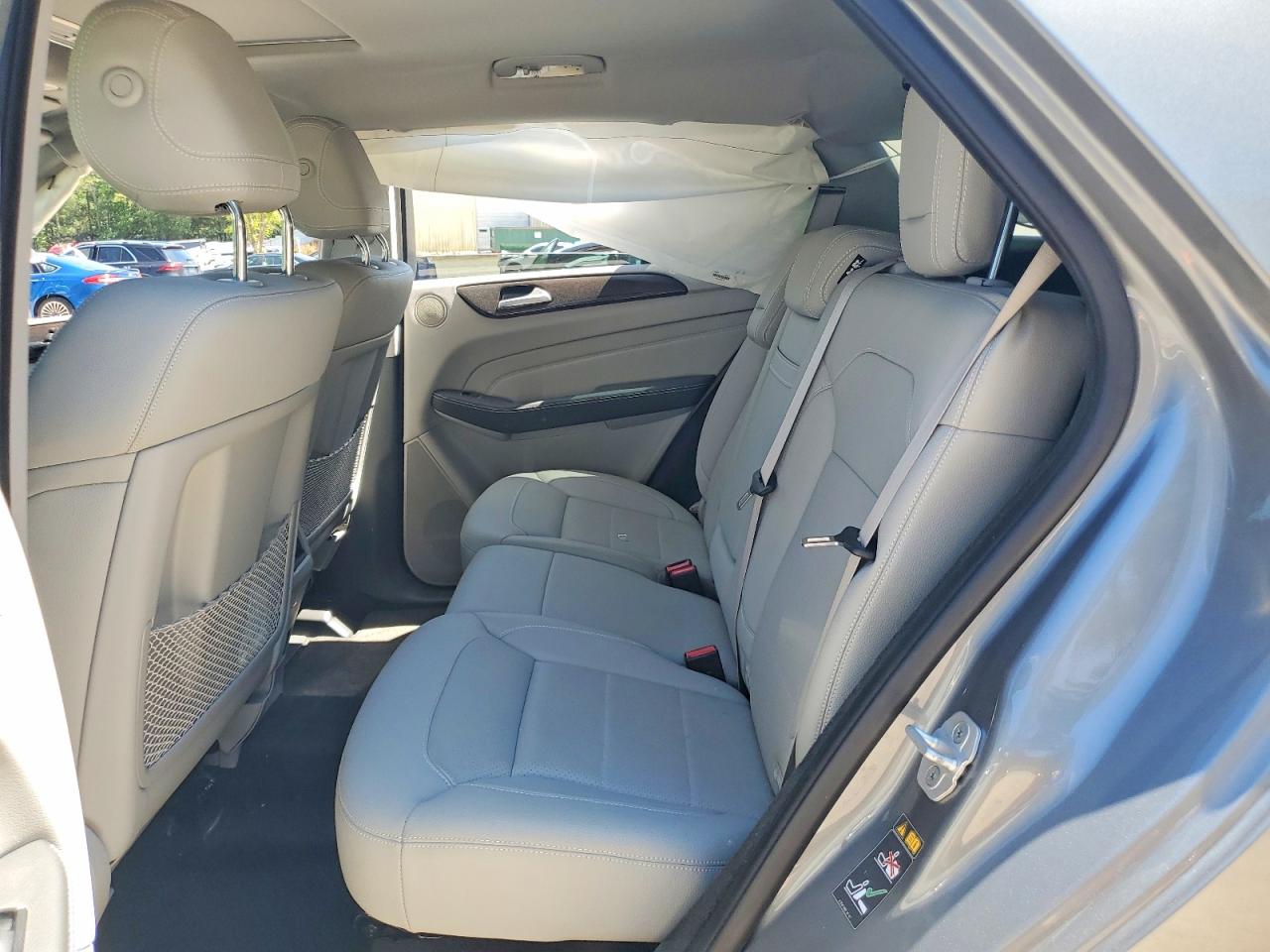 2015 Mercedes-benz Ml 350 4matic Серый vin: 4JGDA5HB6FA516296