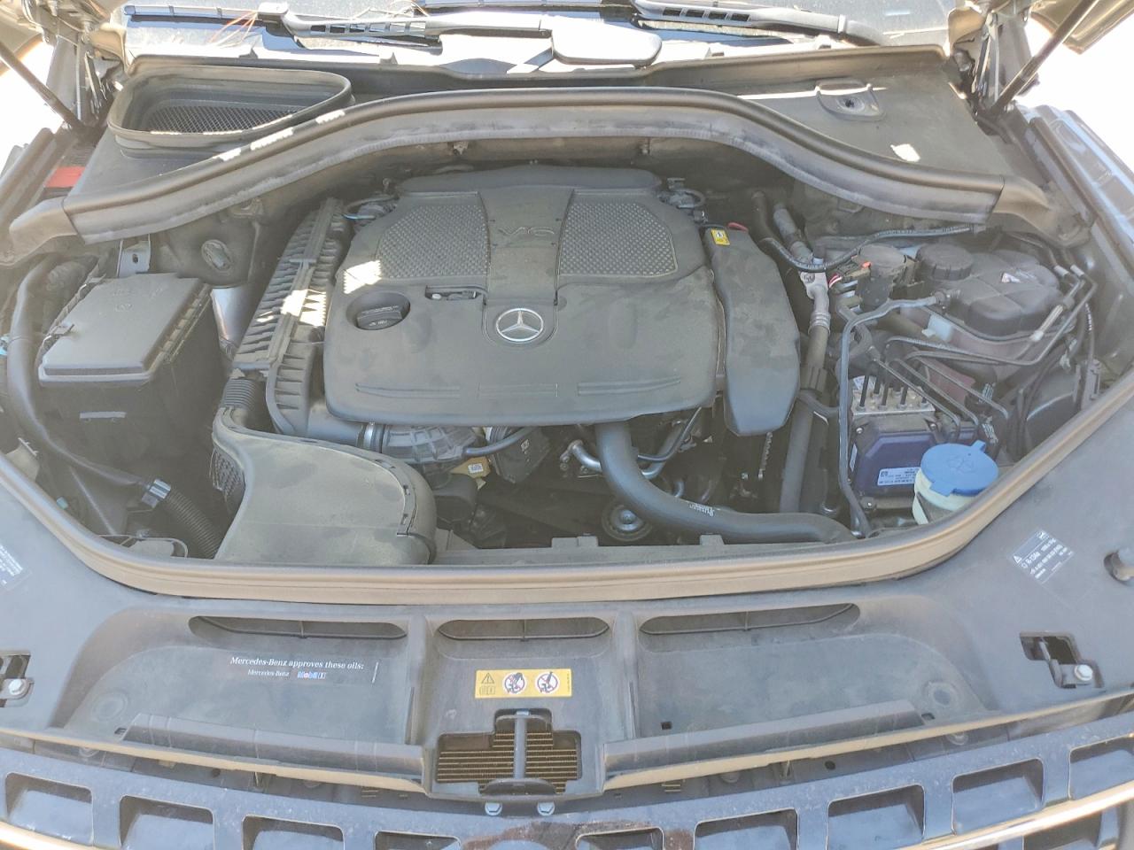 2015 Mercedes-benz Ml 350 4matic Серый vin: 4JGDA5HB6FA516296
