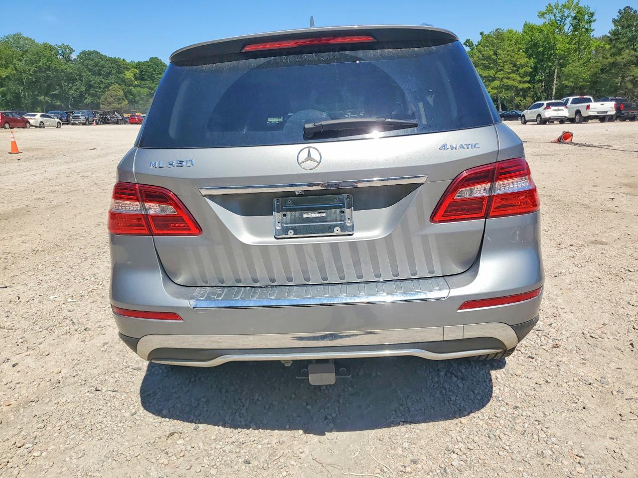 2015 Mercedes-benz Ml 350 4matic Серый vin: 4JGDA5HB6FA516296