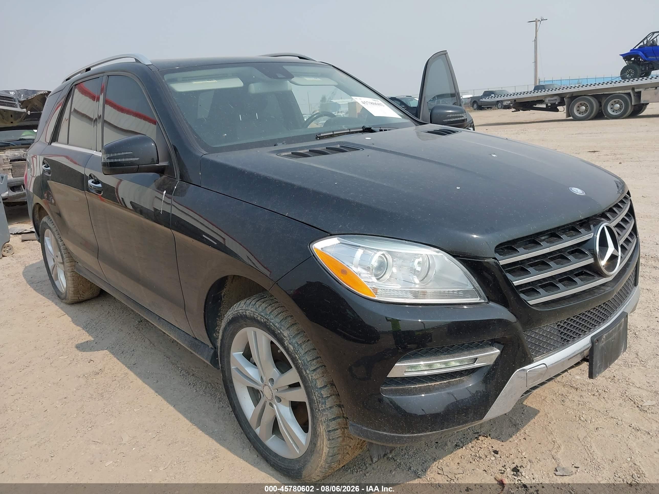 2015 Mercedes-benz Ml 350 4matic Black vin: 4JGDA5HB6FA552036