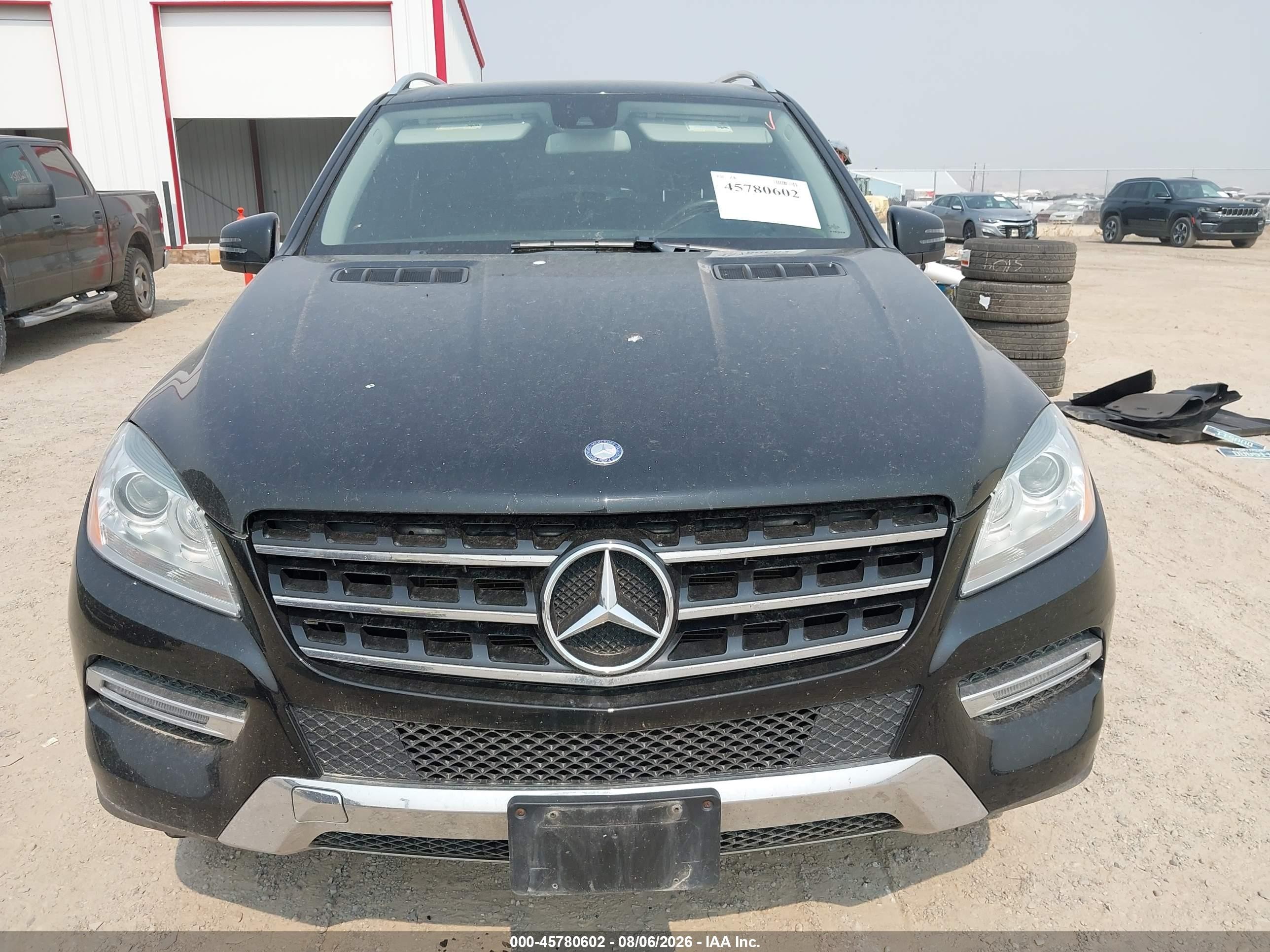2015 Mercedes-benz Ml 350 4matic Black vin: 4JGDA5HB6FA552036