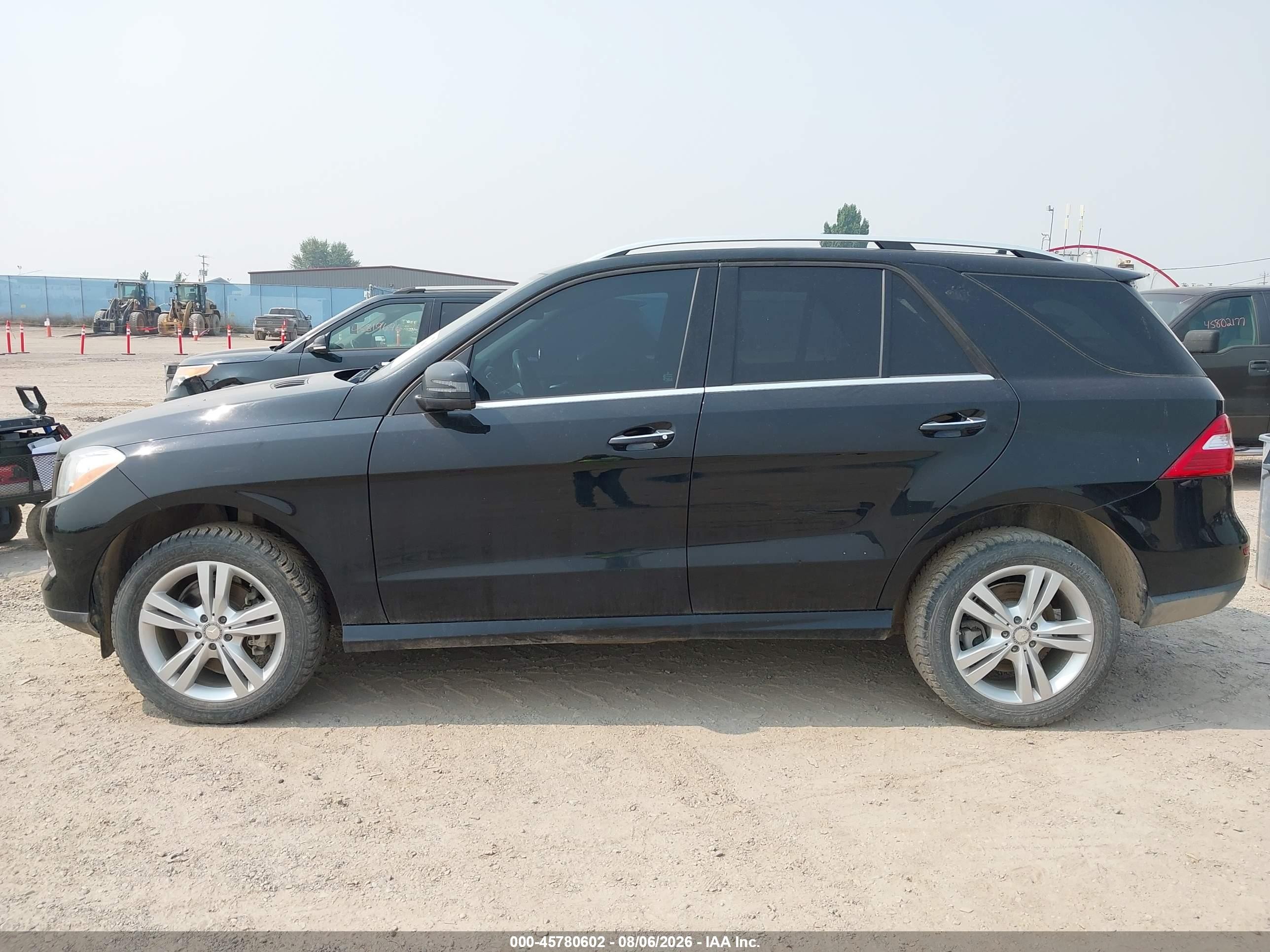 2015 Mercedes-benz Ml 350 4matic Black vin: 4JGDA5HB6FA552036