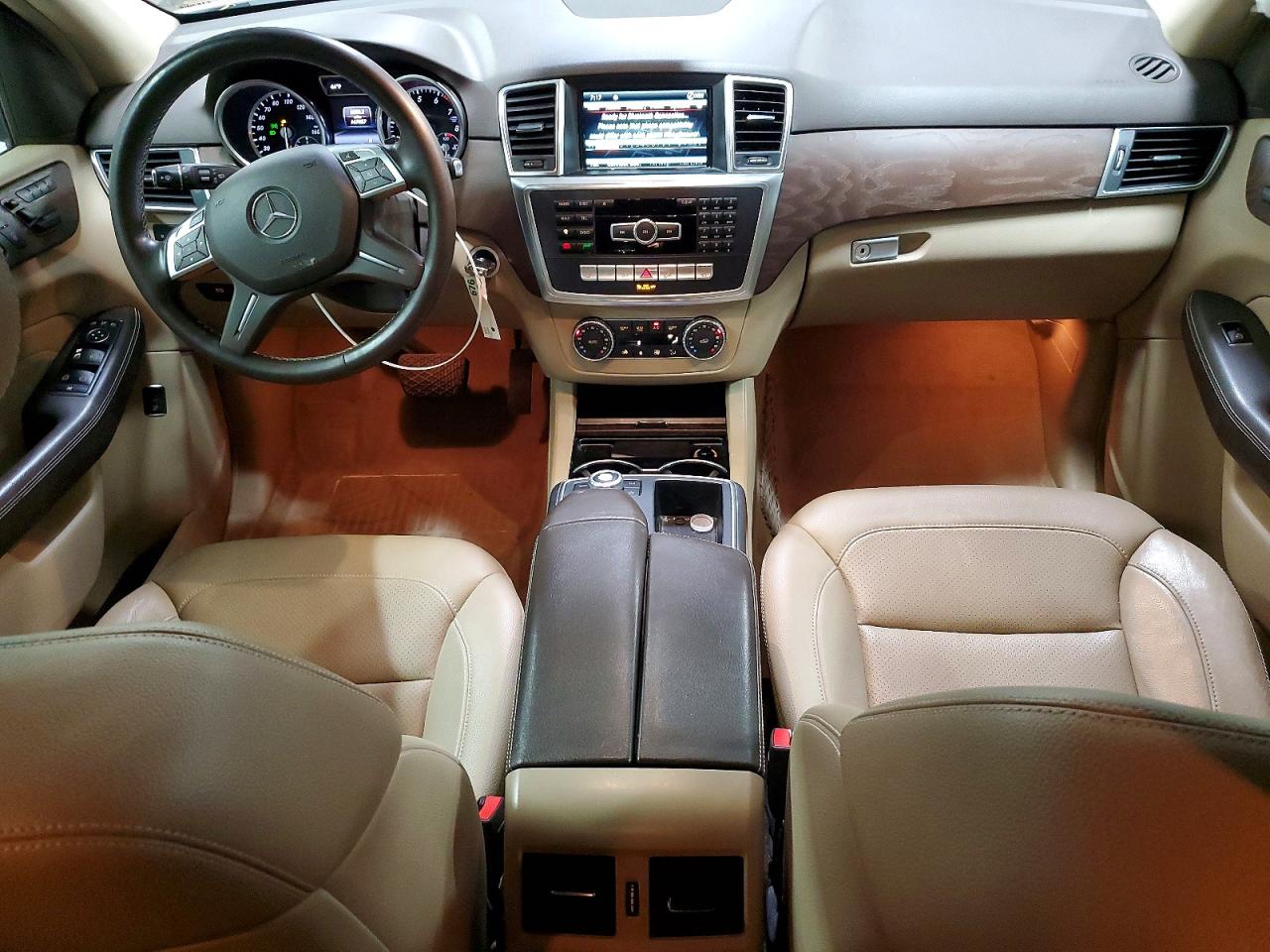 2015 Mercedes-benz Ml 350 4matic White vin: 4JGDA5HB6FA563215