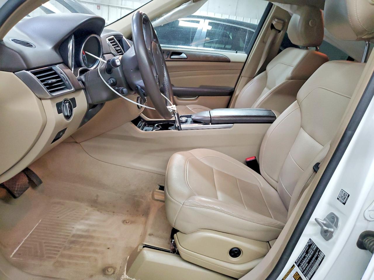 2015 Mercedes-benz Ml 350 4matic White vin: 4JGDA5HB6FA563215