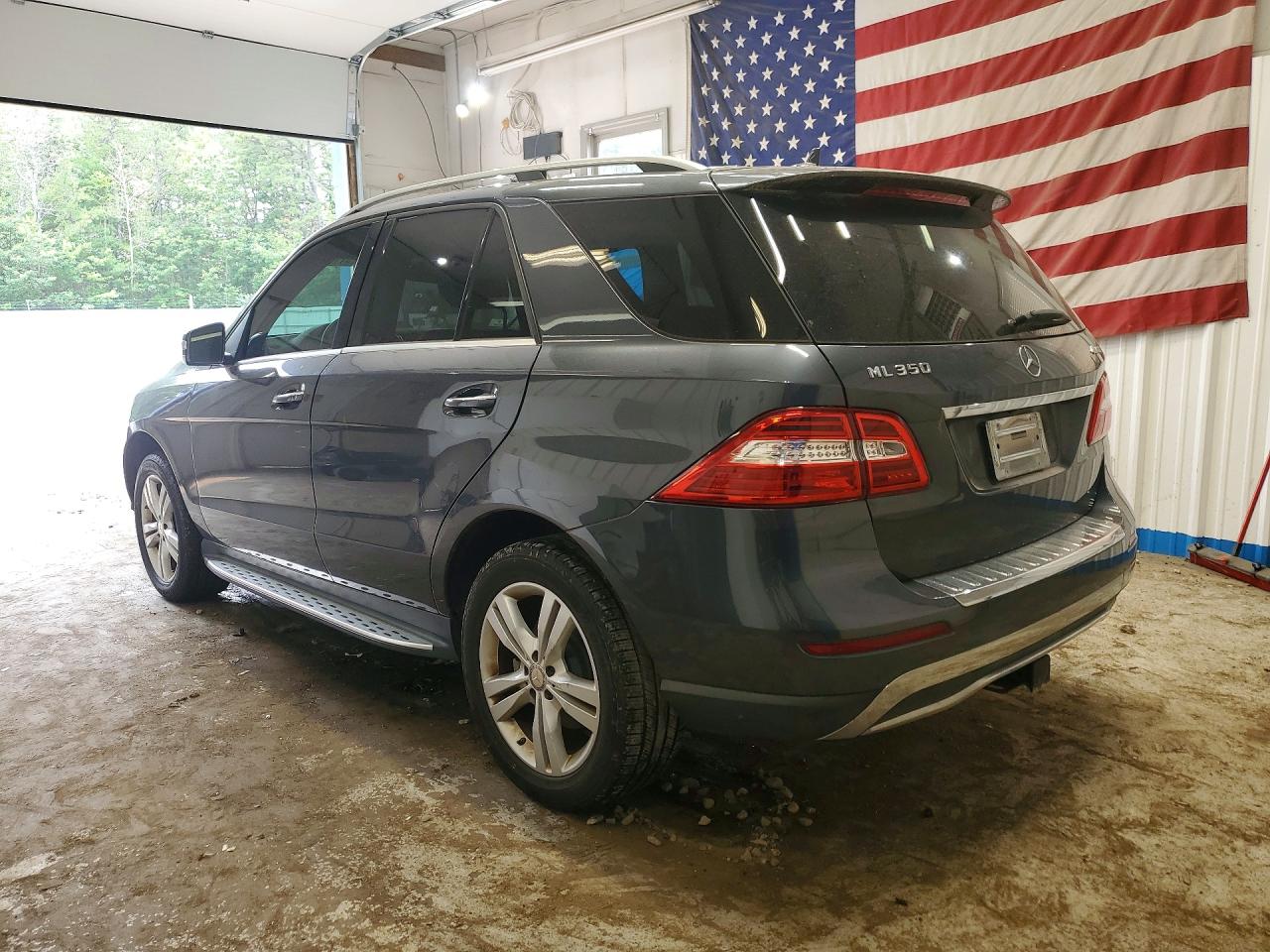 2015 Mercedes-benz Ml 350 4matic Gray vin: 4JGDA5HB6FA564347