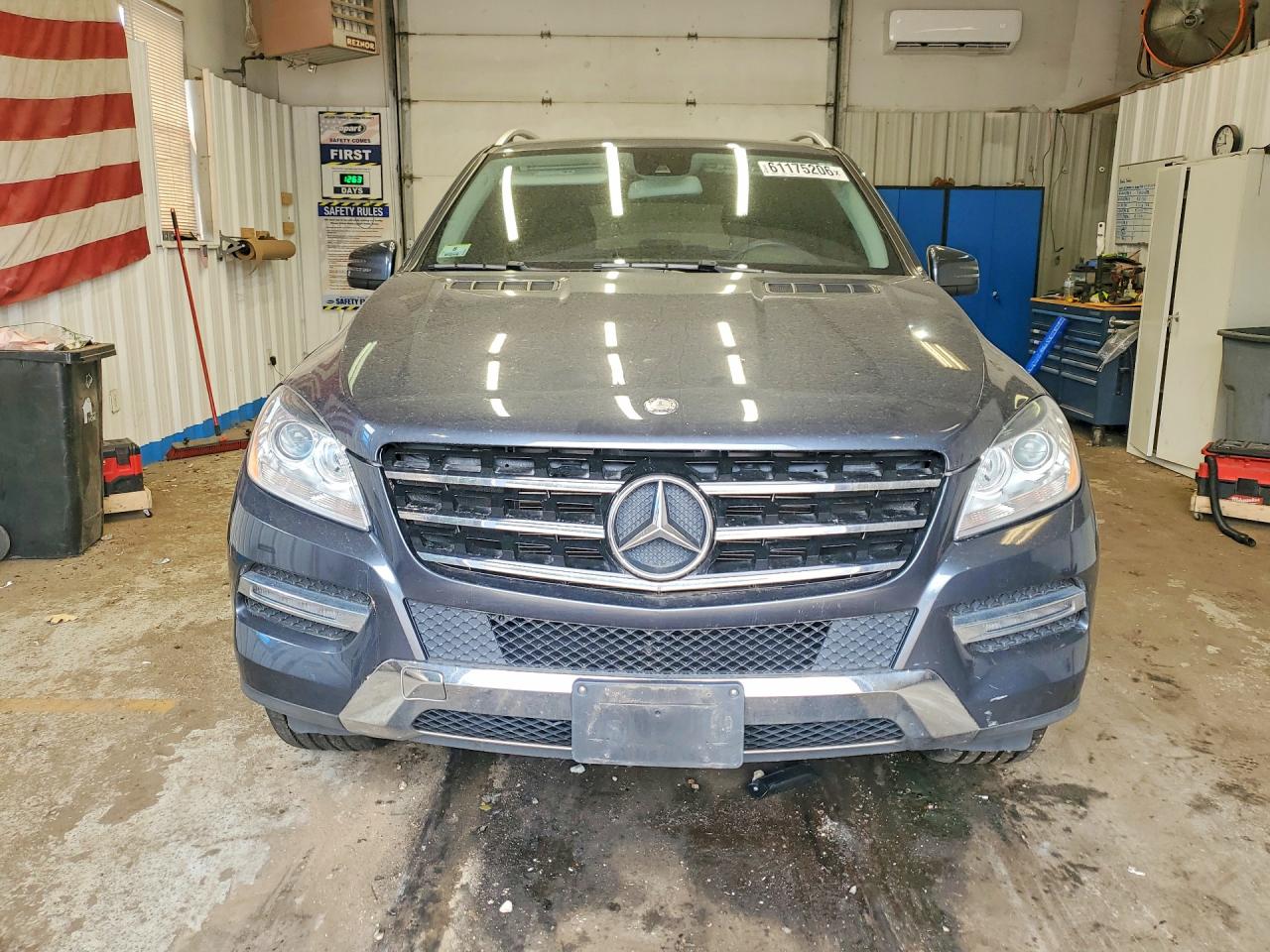 2015 Mercedes-benz Ml 350 4matic Gray vin: 4JGDA5HB6FA564347