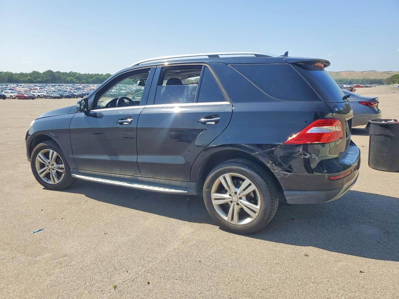 2015 Mercedes-benz Ml 350 4matic Black vin: 4JGDA5HB6FA571248