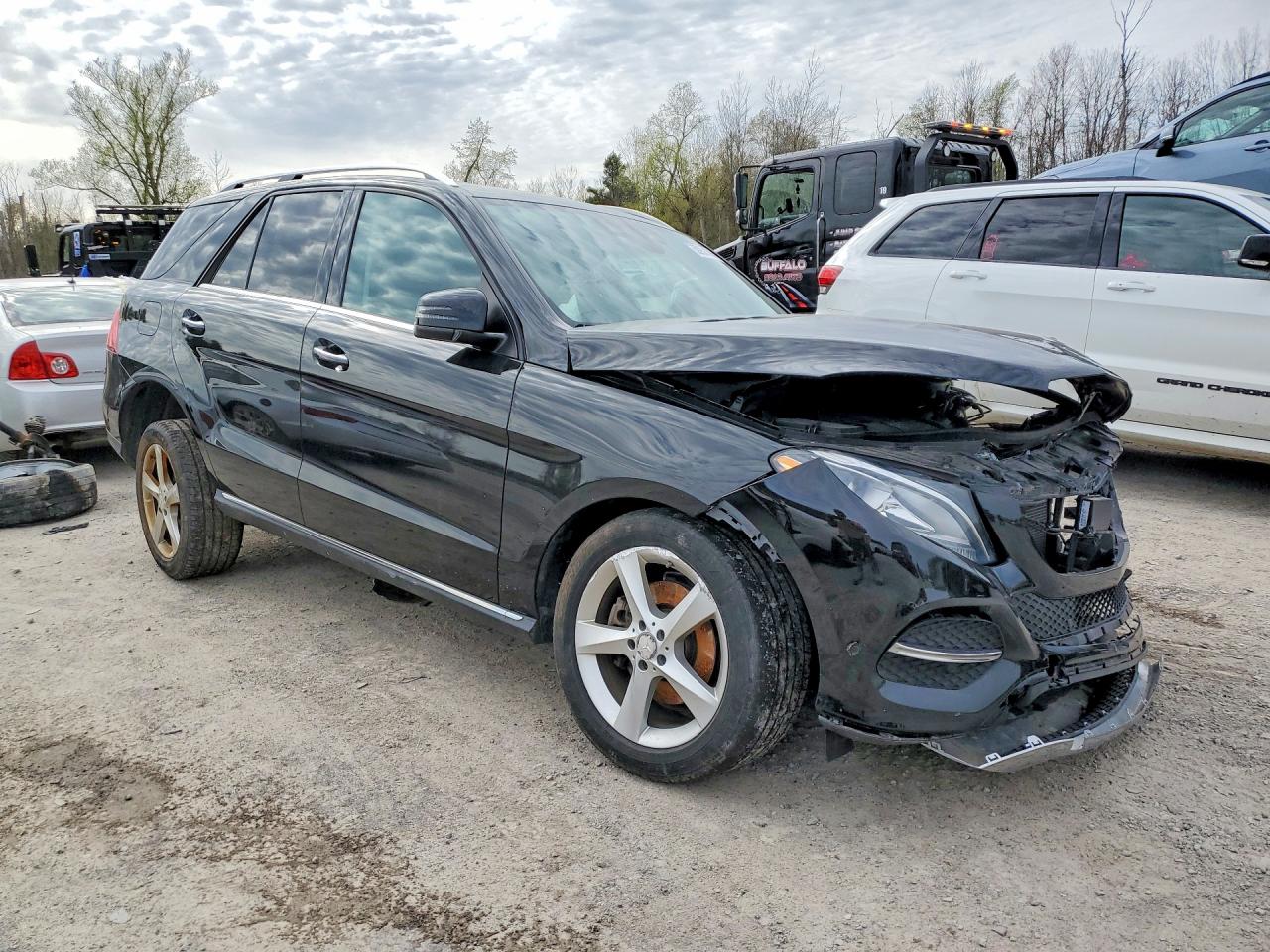 2016 Mercedes-benz Gle 350 4matic Black vin: 4JGDA5HB6GA695165