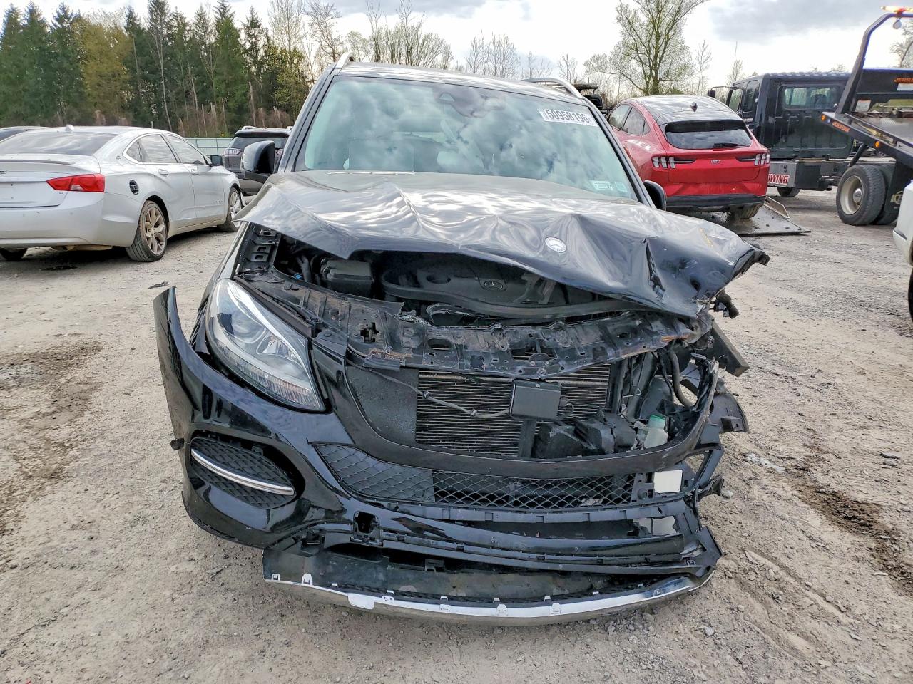 2016 Mercedes-benz Gle 350 4matic Black vin: 4JGDA5HB6GA695165