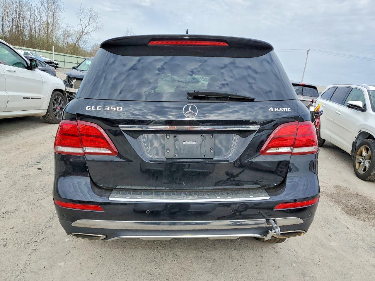 2016 Mercedes-benz Gle 350 4matic Black vin: 4JGDA5HB6GA695165
