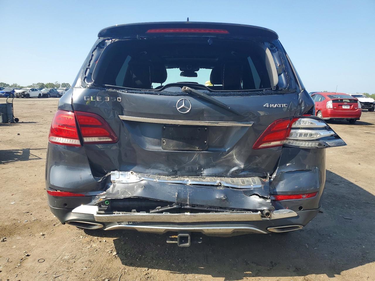 2016 Mercedes-benz Gle 350 4matic Черный vin: 4JGDA5HB6GA754926