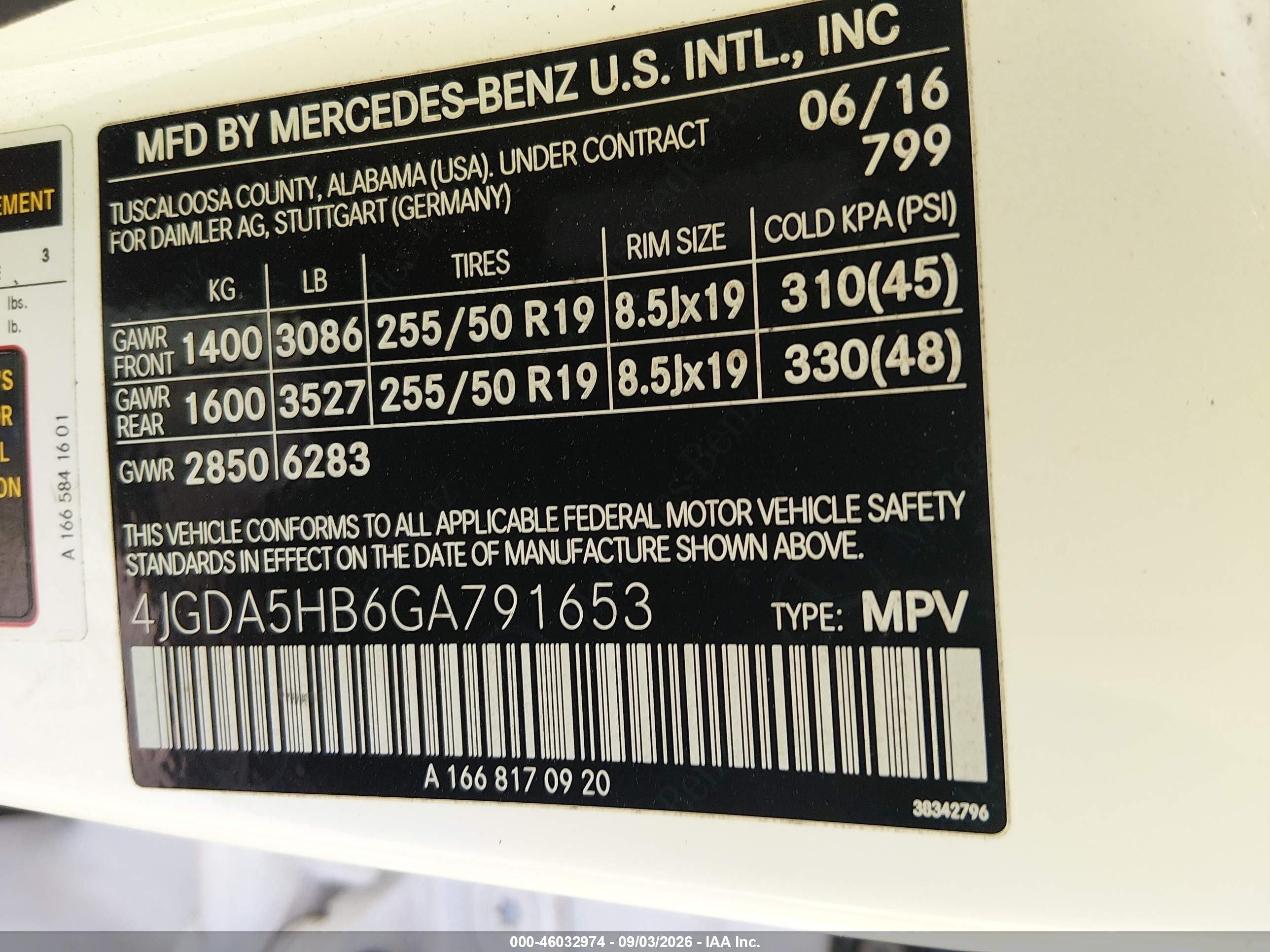 2016 Mercedes-benz Gle 350 4matic White vin: 4JGDA5HB6GA791653