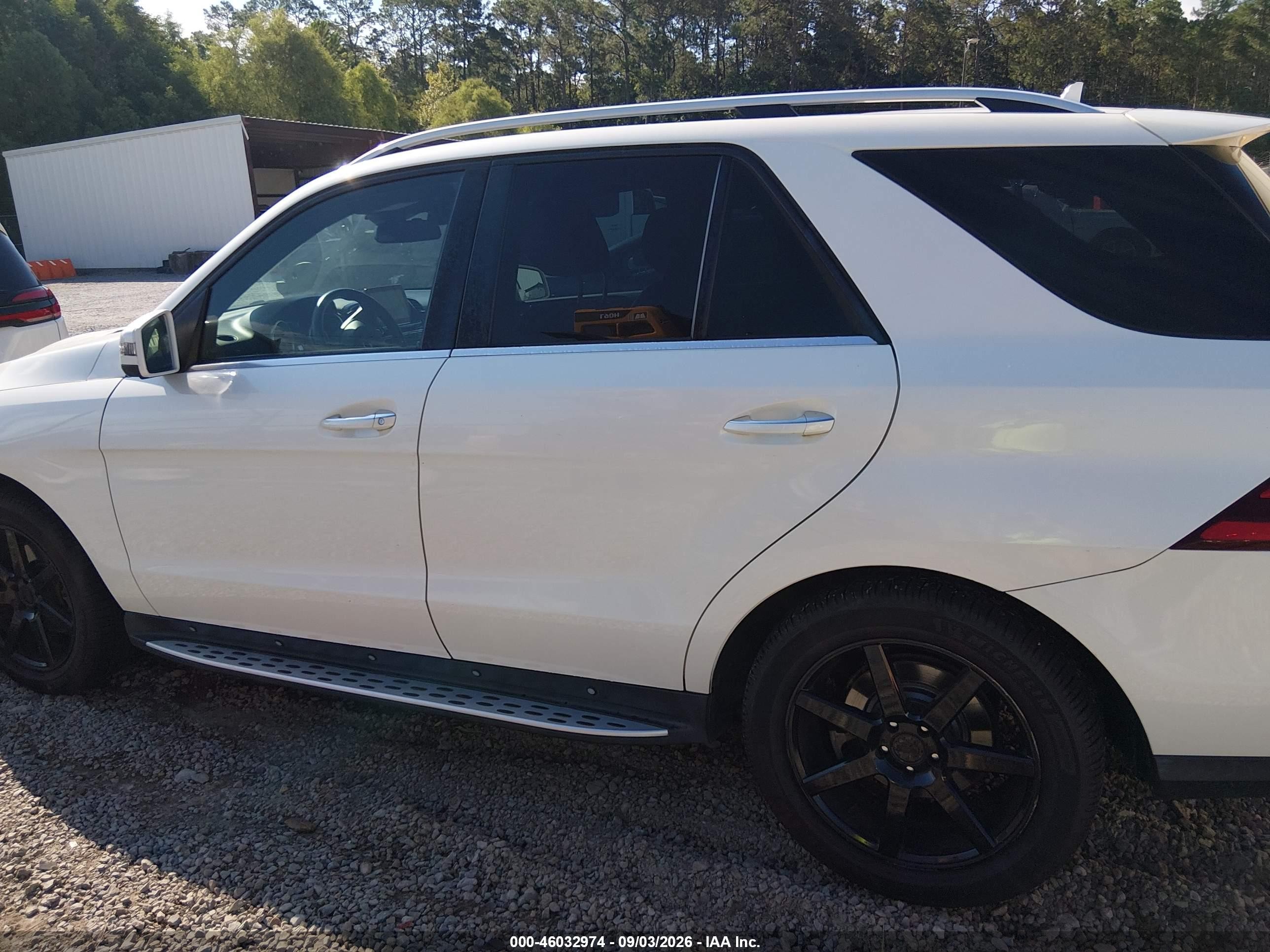 2016 Mercedes-benz Gle 350 4matic White vin: 4JGDA5HB6GA791653