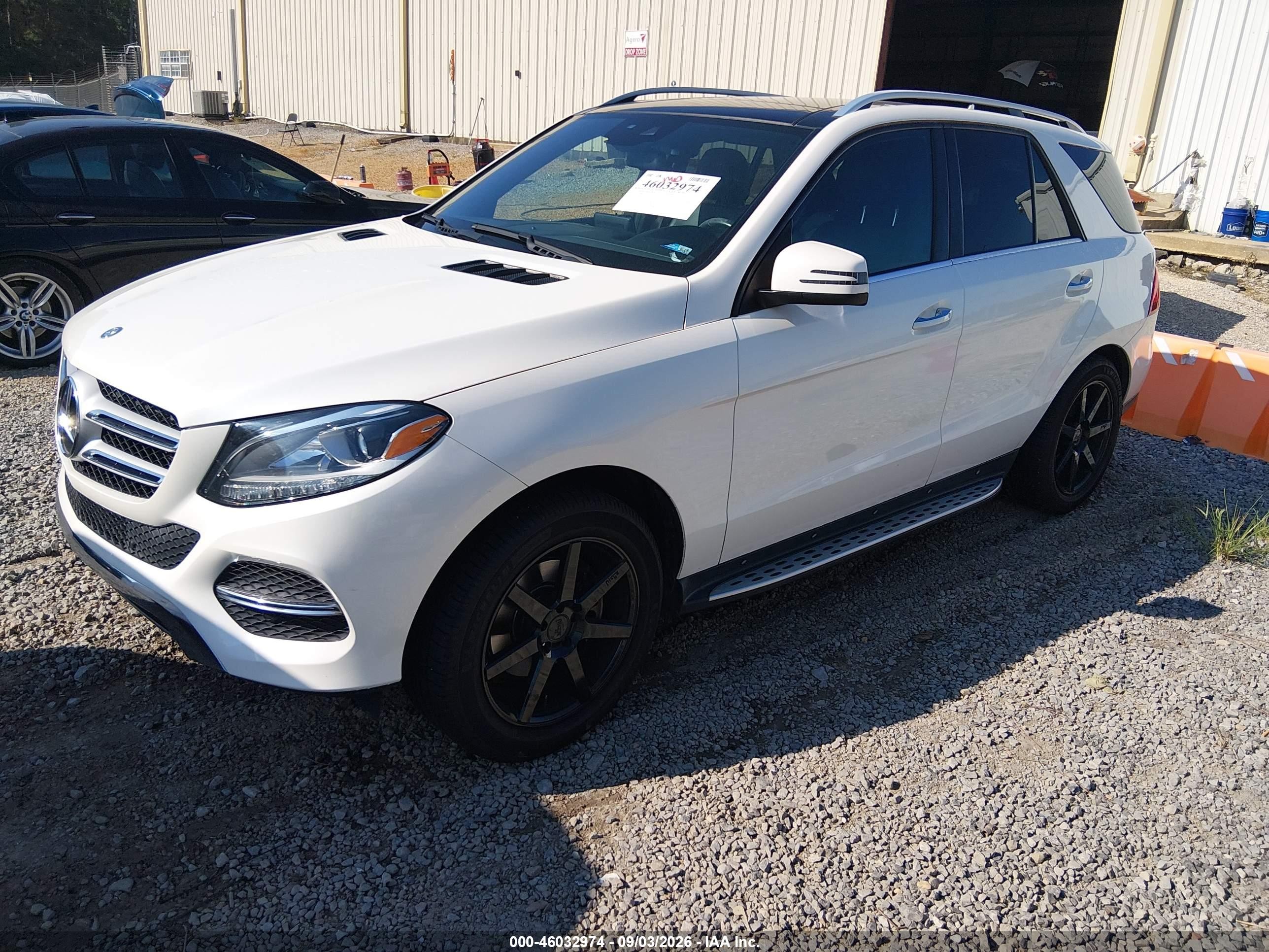 2016 Mercedes-benz Gle 350 4matic Белый vin: 4JGDA5HB6GA791653