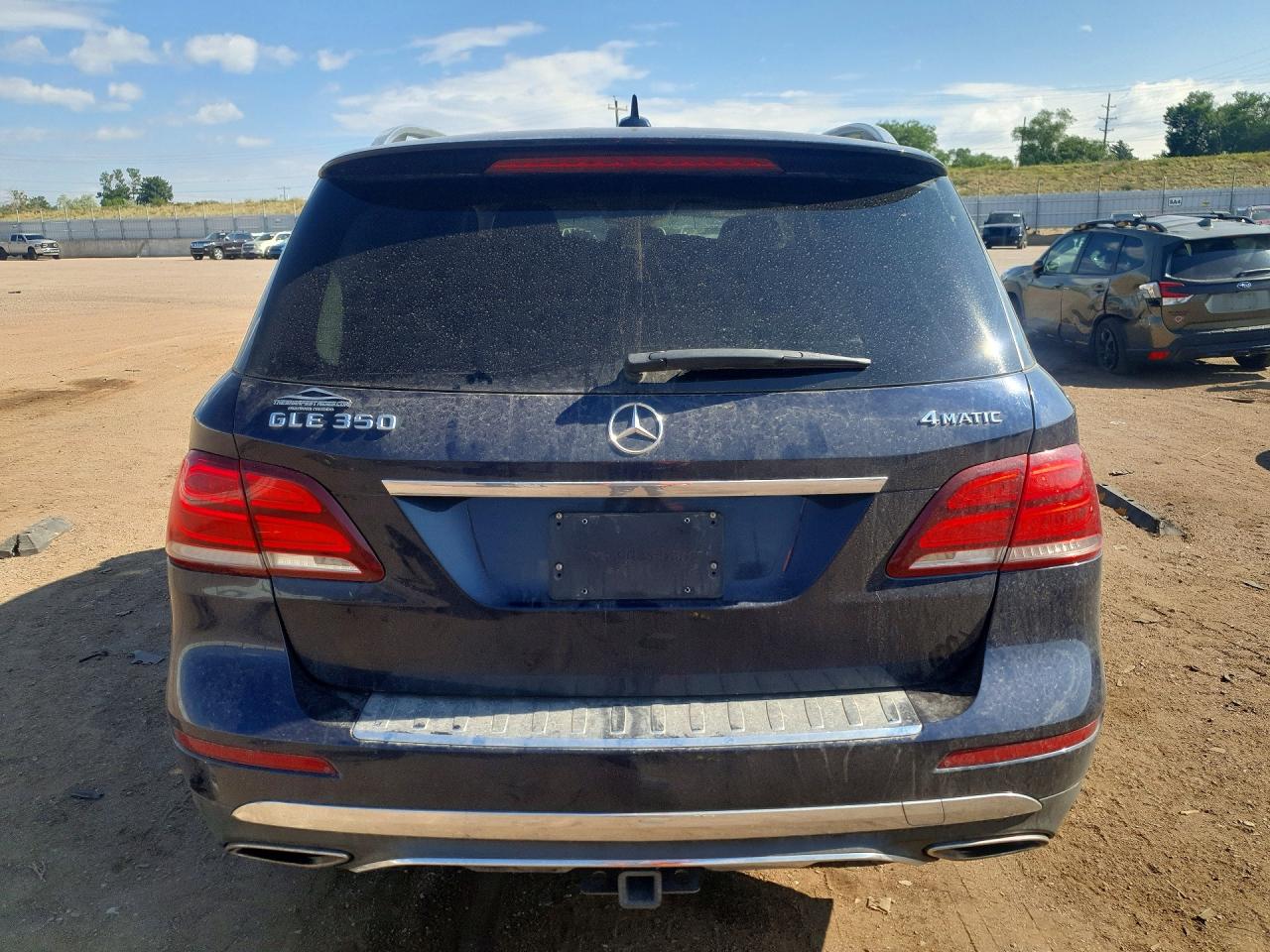 2016 Mercedes-benz Gle 350 4matic Blue vin: 4JGDA5HB6GA804174