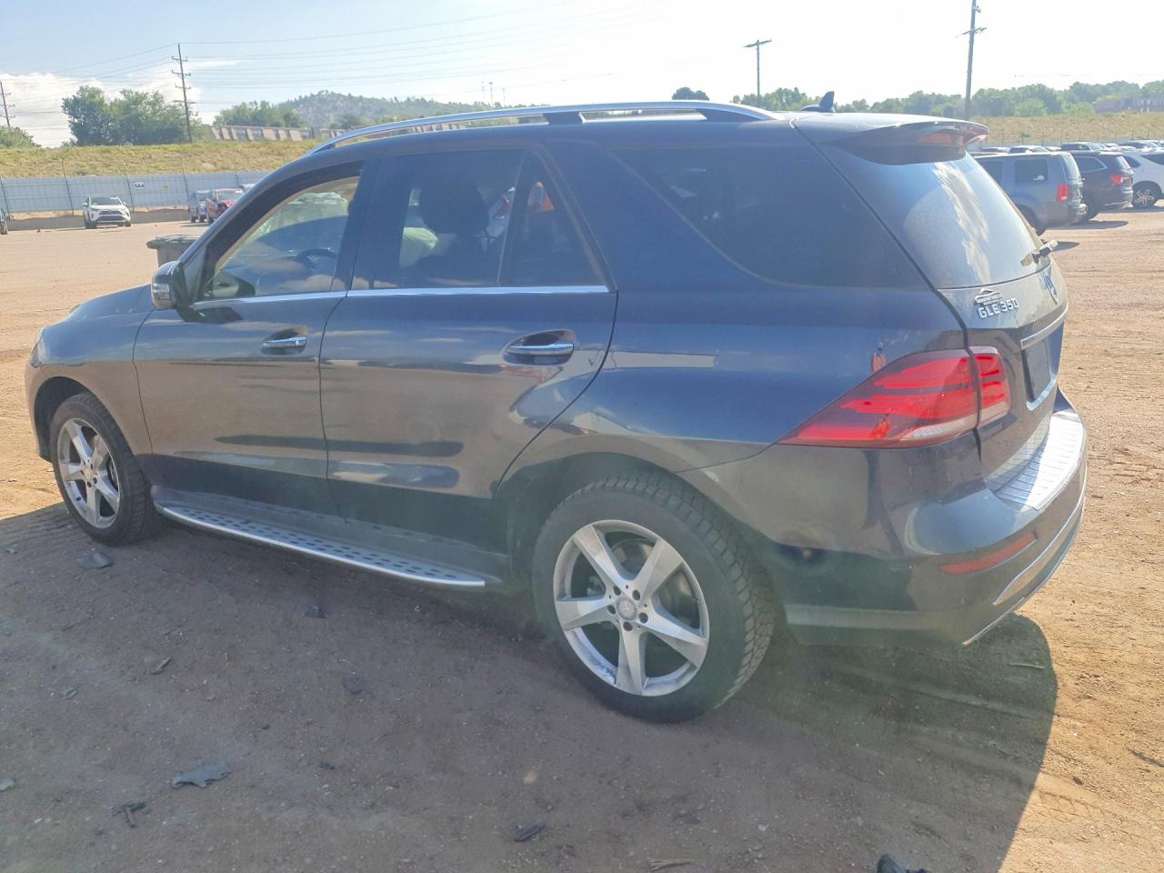 2016 Mercedes-benz Gle 350 4matic Blue vin: 4JGDA5HB6GA804174