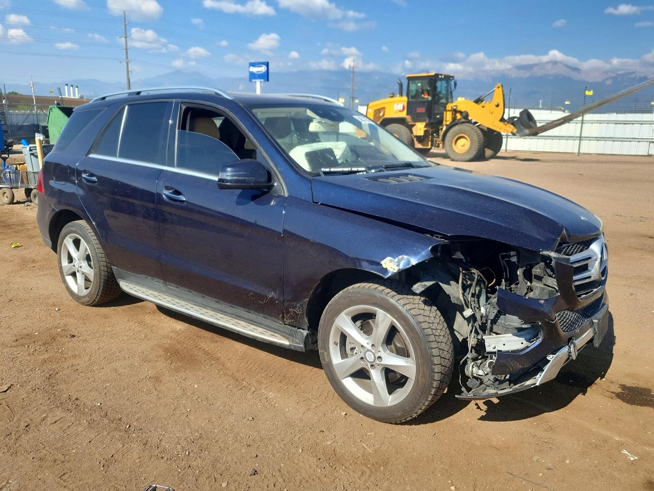 2016 Mercedes-benz Gle 350 4matic Blue vin: 4JGDA5HB6GA804174