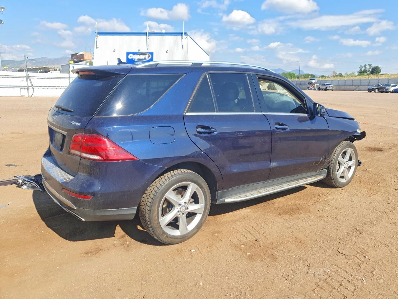 2016 Mercedes-benz Gle 350 4matic Blue vin: 4JGDA5HB6GA804174