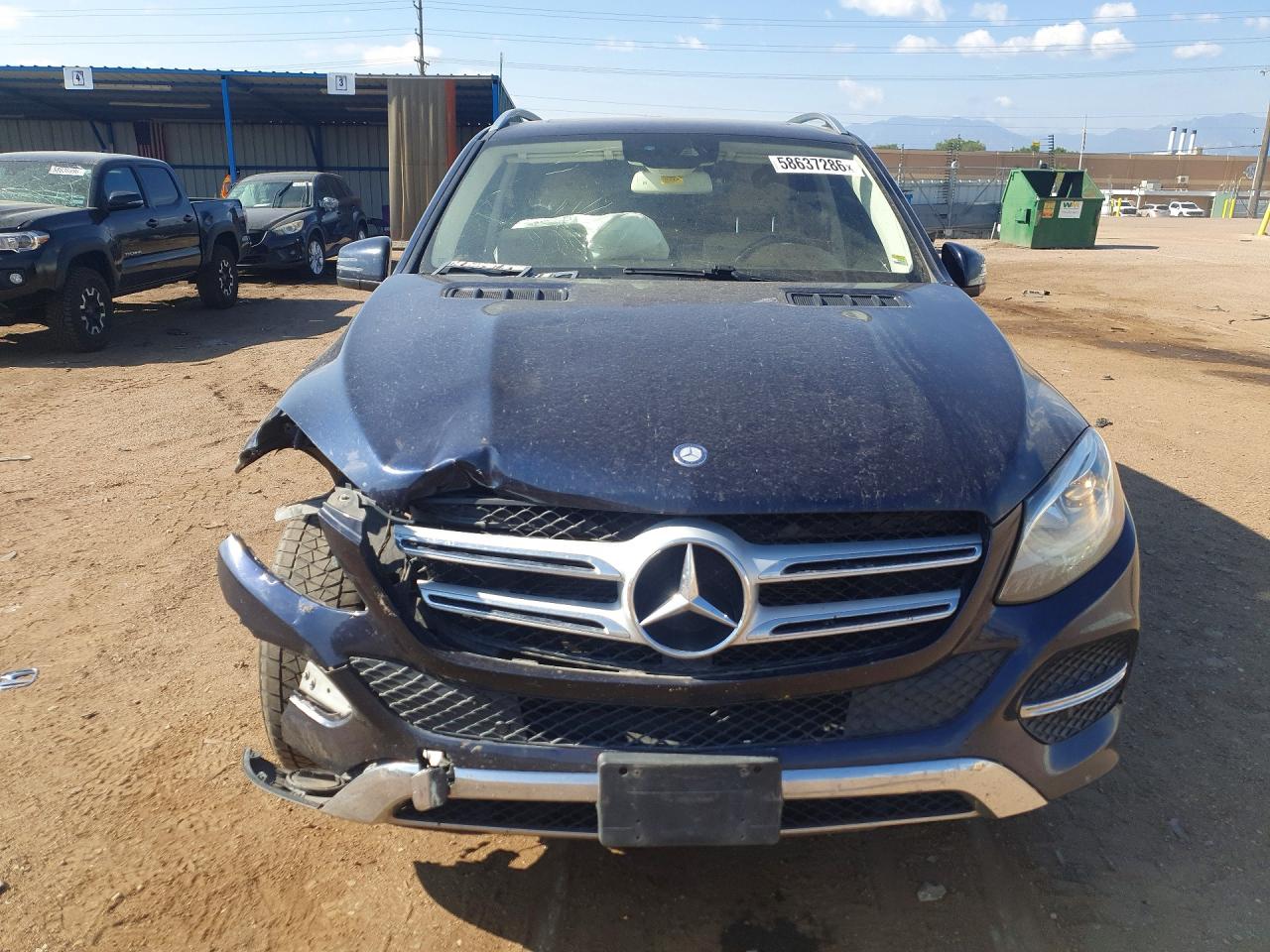 2016 Mercedes-benz Gle 350 4matic Blue vin: 4JGDA5HB6GA804174