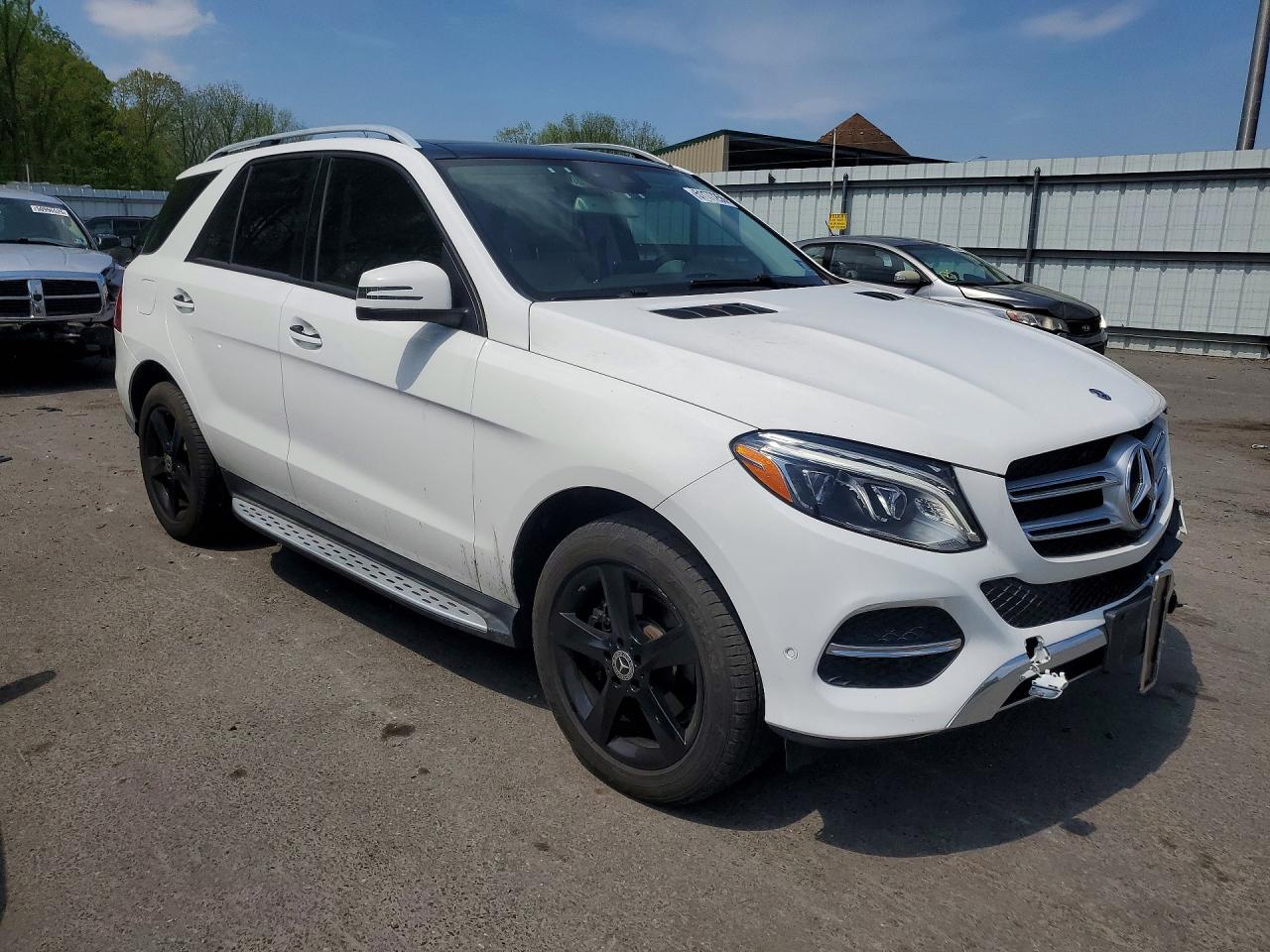 2018 Mercedes-benz Gle 350 4matic Белый vin: 4JGDA5HB6JA999457