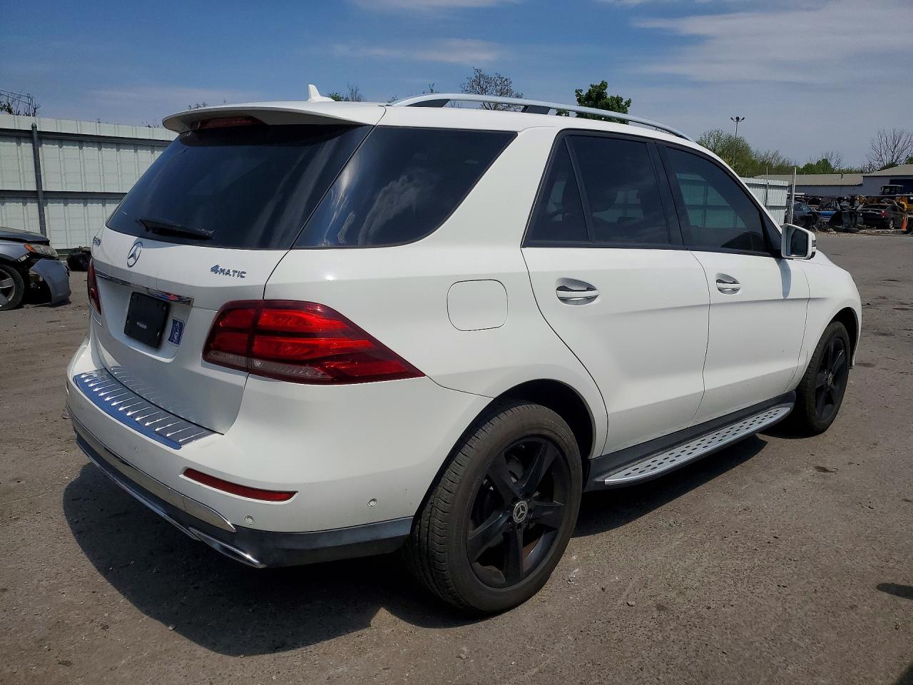 2018 Mercedes-benz Gle 350 4matic Белый vin: 4JGDA5HB6JA999457