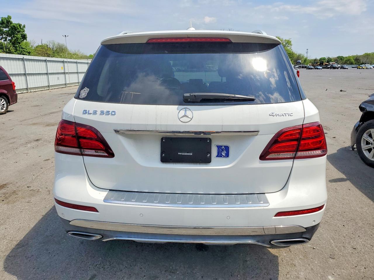 2018 Mercedes-benz Gle 350 4matic Белый vin: 4JGDA5HB6JA999457