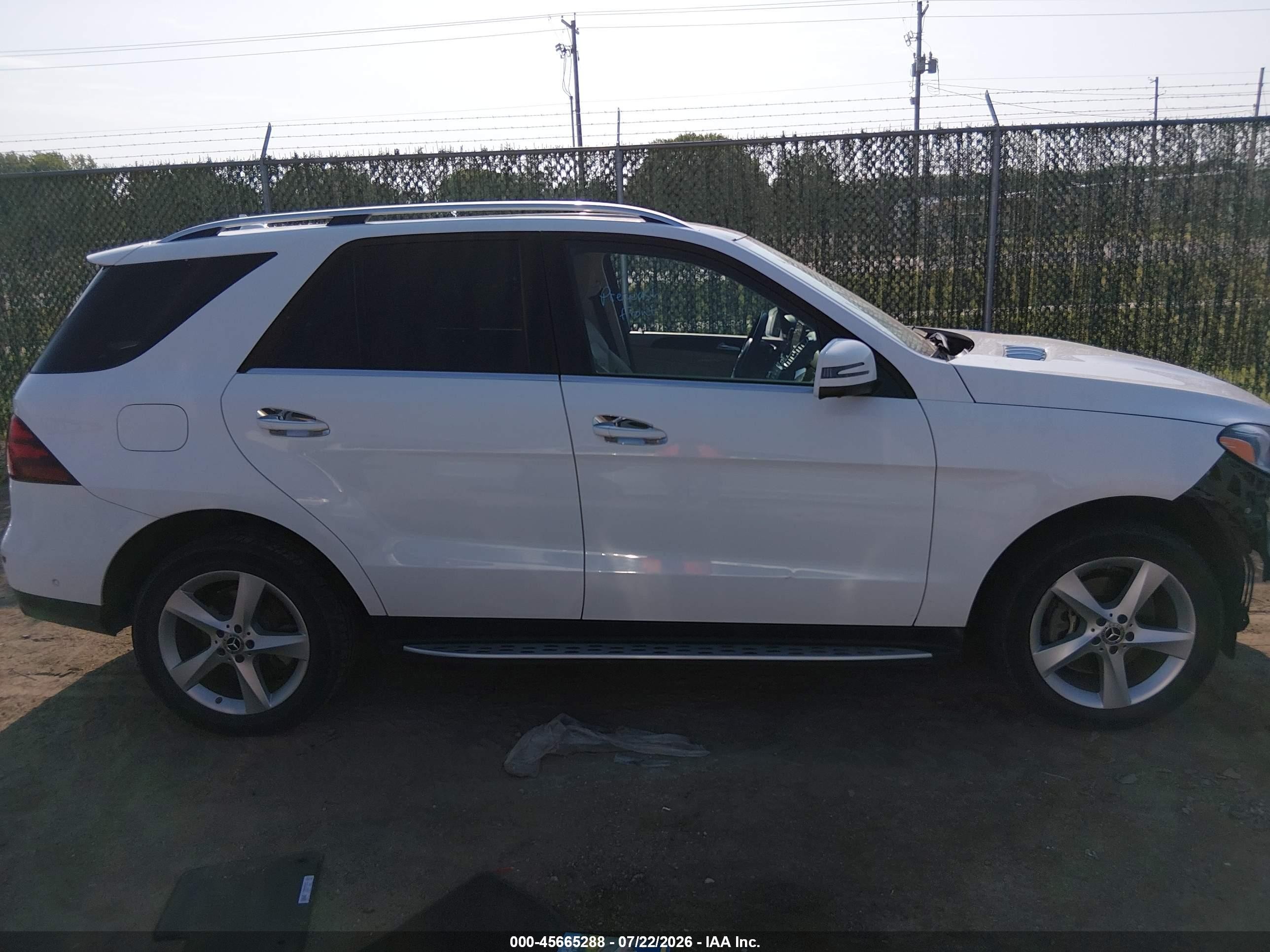 2018 Mercedes-benz Gle 350 4matic White vin: 4JGDA5HB6JB139777