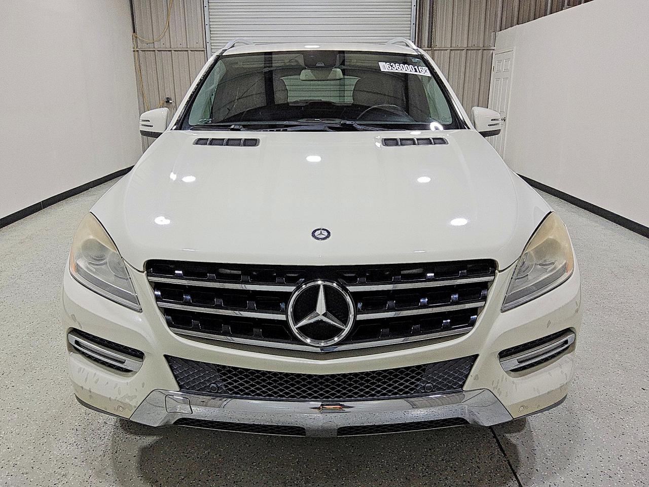 2012 Mercedes-benz Ml 350 4matic White vin: 4JGDA5HB7CA010391