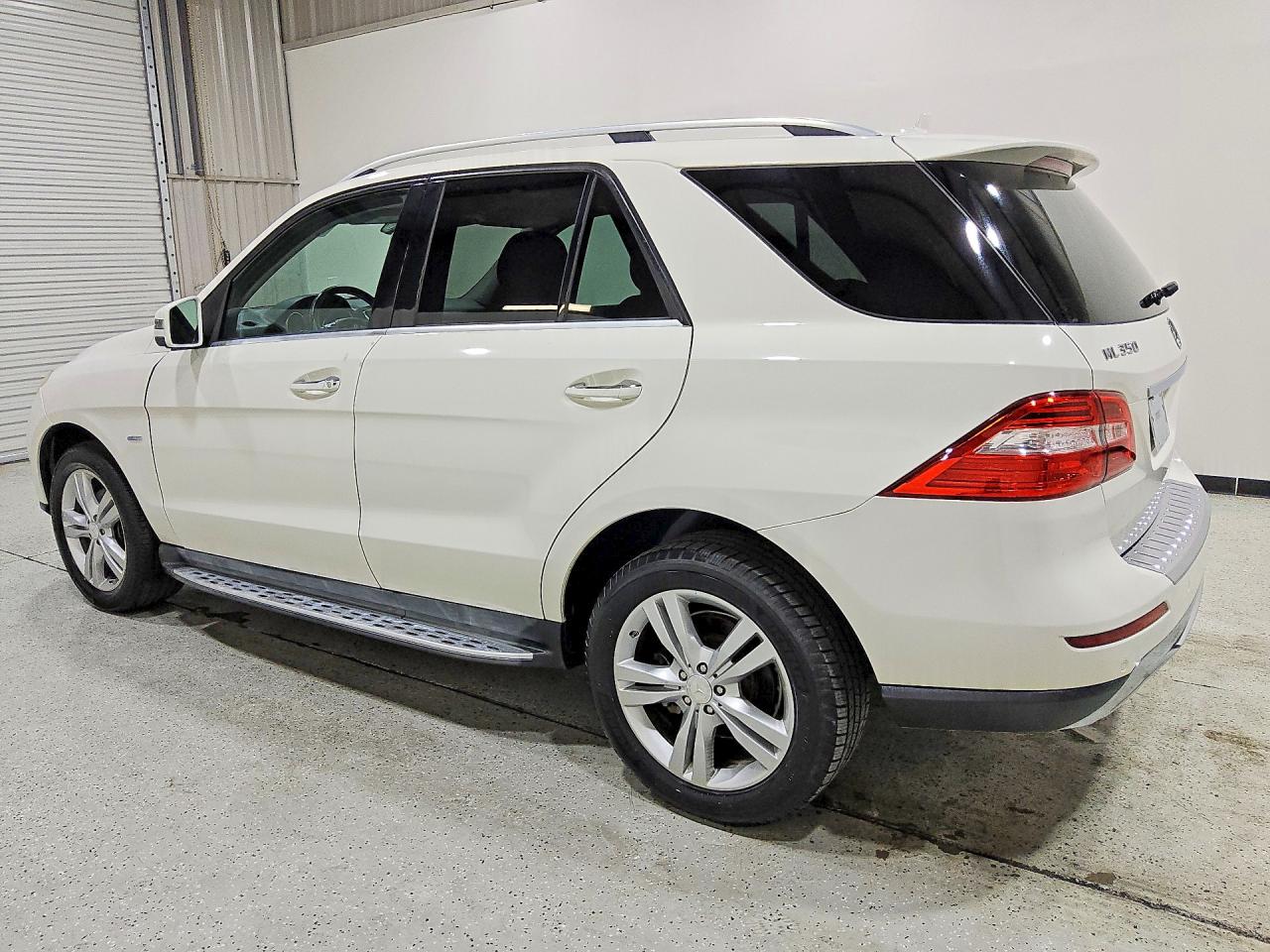 2012 Mercedes-benz Ml 350 4matic White vin: 4JGDA5HB7CA010391