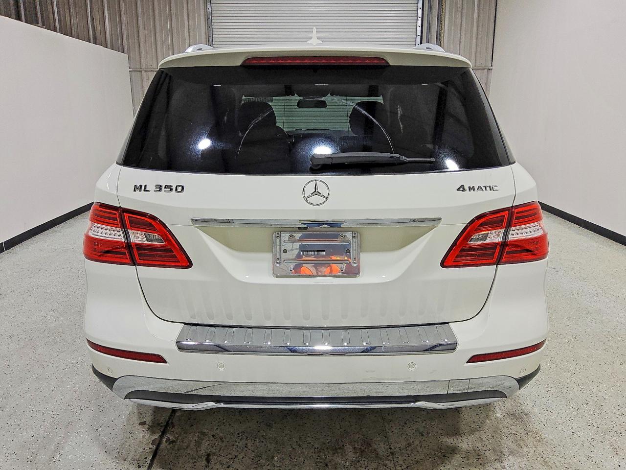 2012 Mercedes-benz Ml 350 4matic White vin: 4JGDA5HB7CA010391
