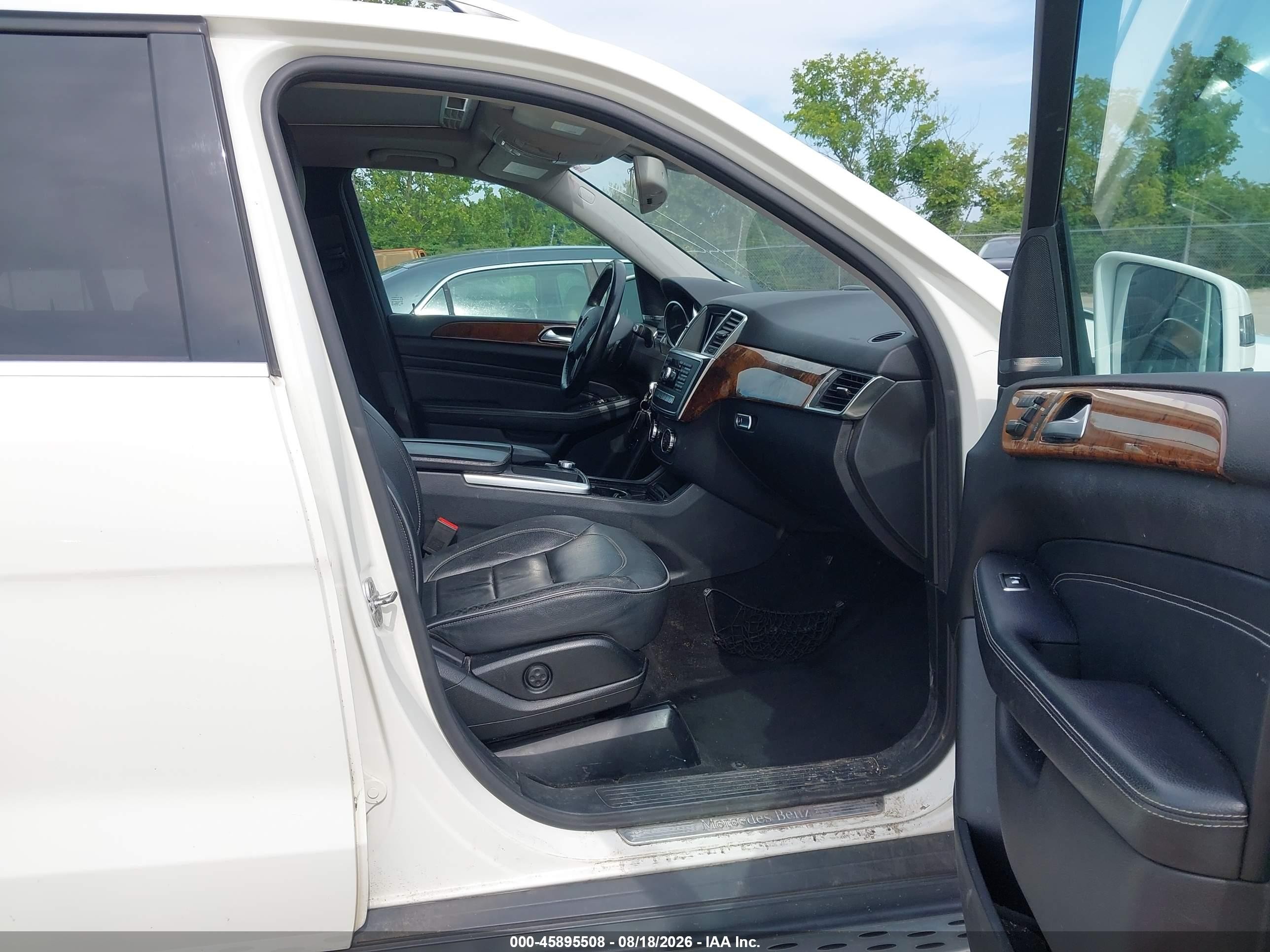 2012 Mercedes-benz Ml 350 4matic White vin: 4JGDA5HB7CA023934