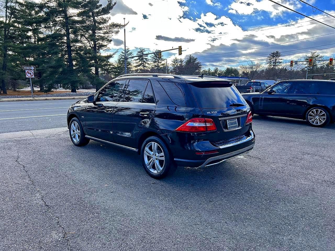 2012 Mercedes-benz Ml 350 4matic Black vin: 4JGDA5HB7CA030625