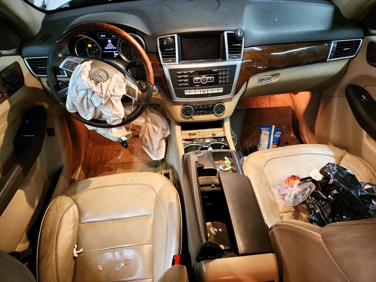 2012 Mercedes-benz Ml 350 4matic White vin: 4JGDA5HB7CA057176