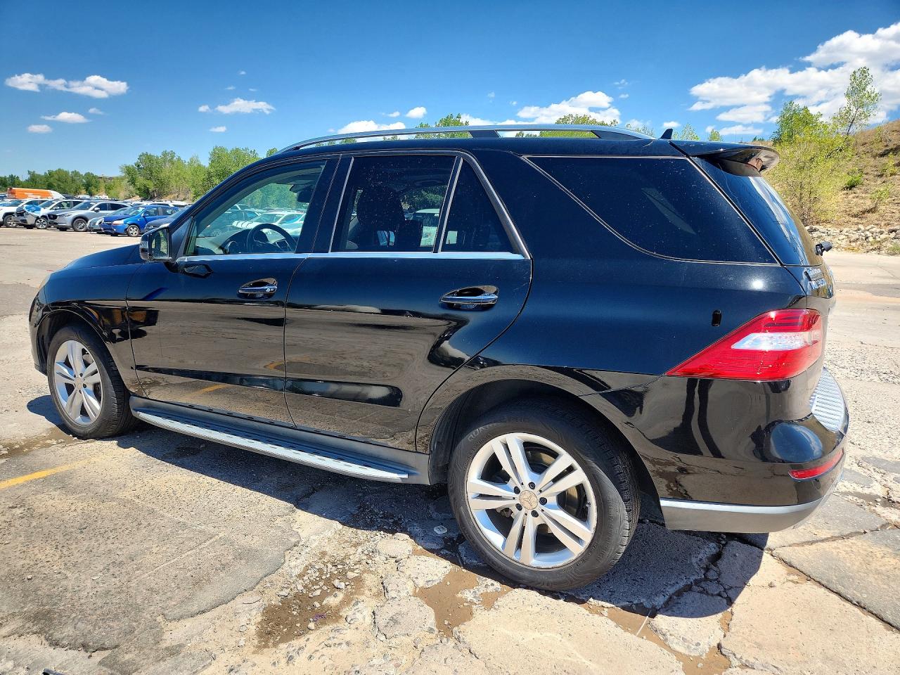2012 Mercedes-benz Ml 350 4matic Black vin: 4JGDA5HB7CA061454