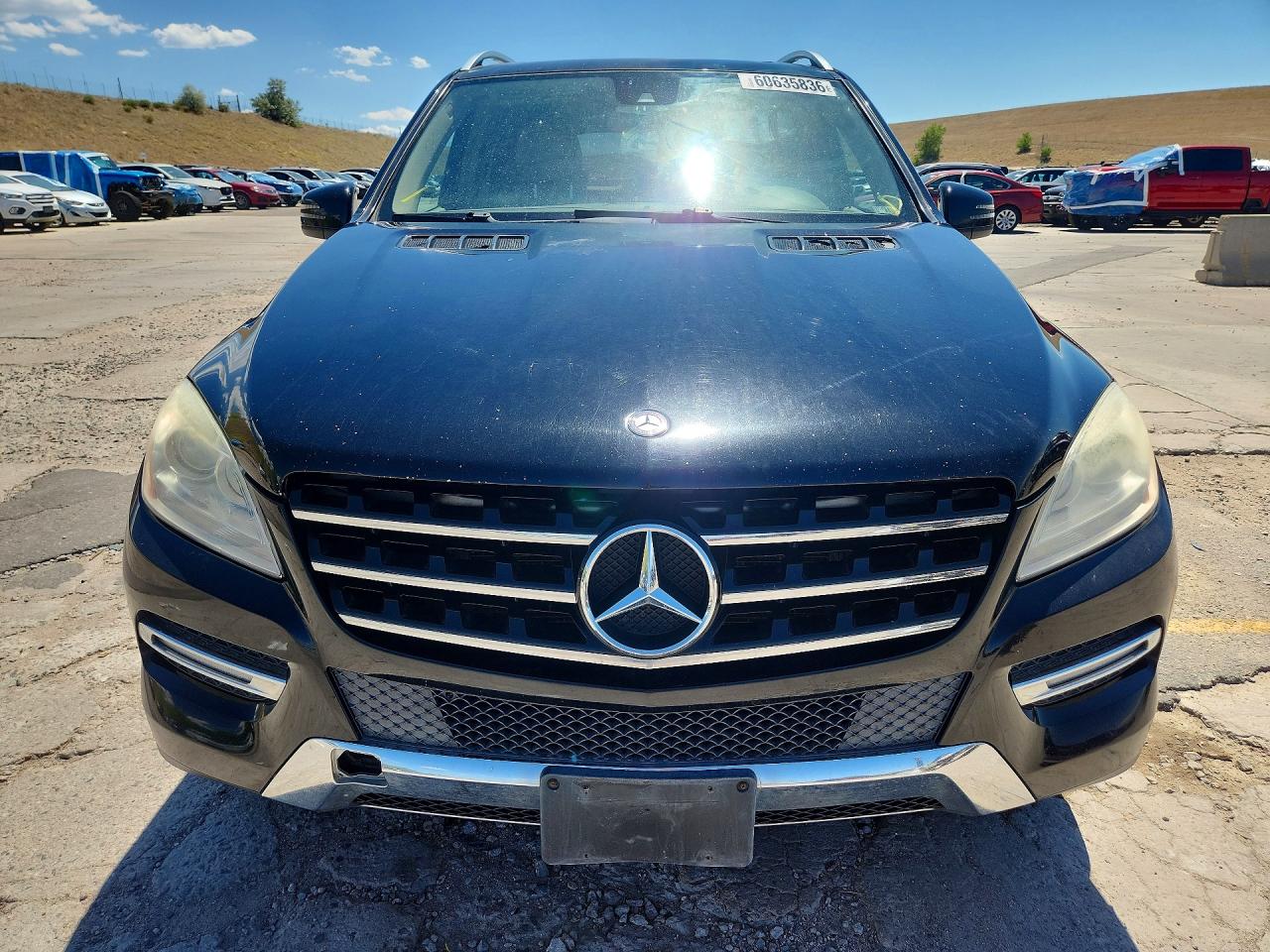 2012 Mercedes-benz Ml 350 4matic Black vin: 4JGDA5HB7CA061454