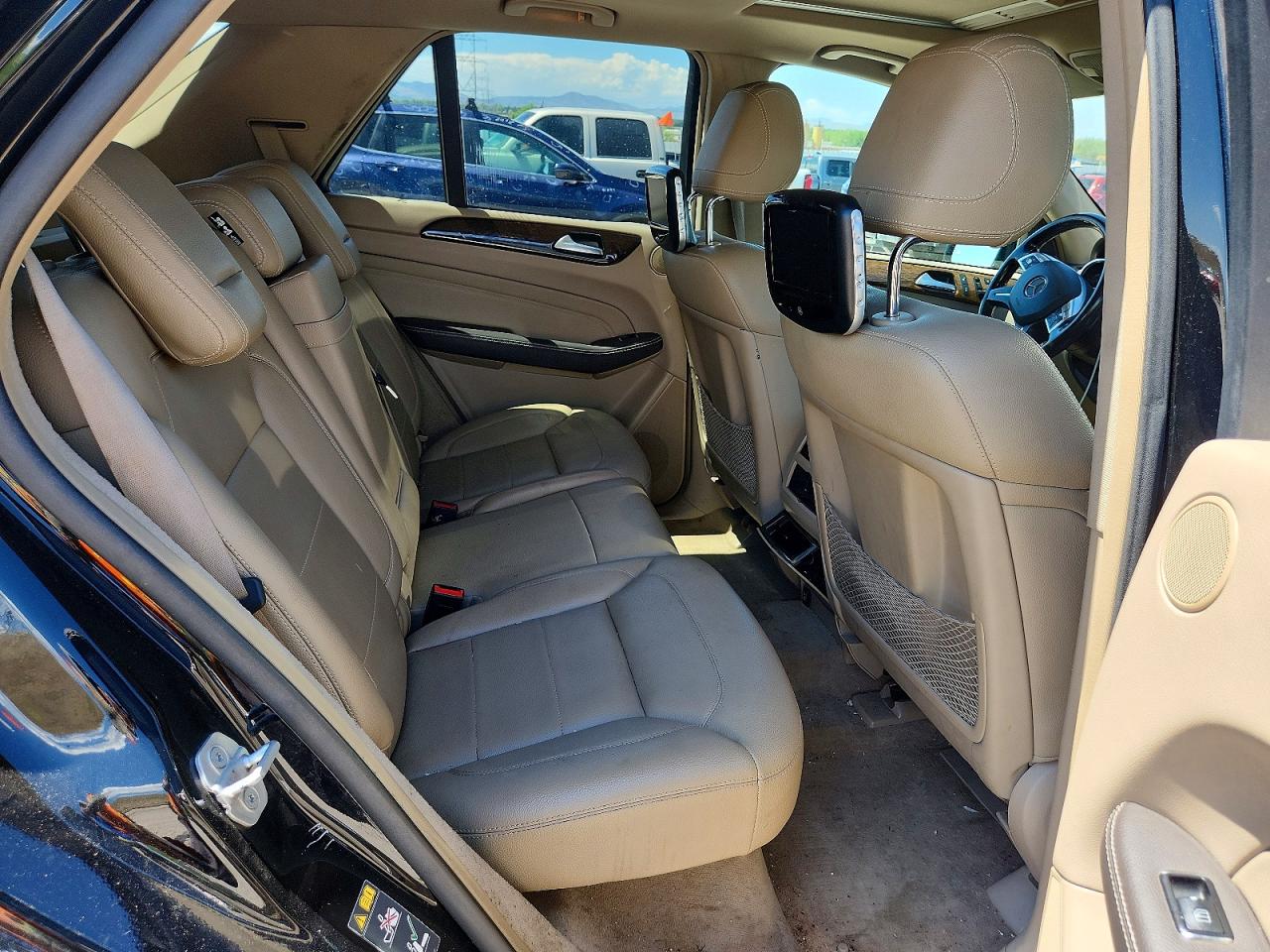 2012 Mercedes-benz Ml 350 4matic Black vin: 4JGDA5HB7CA061454
